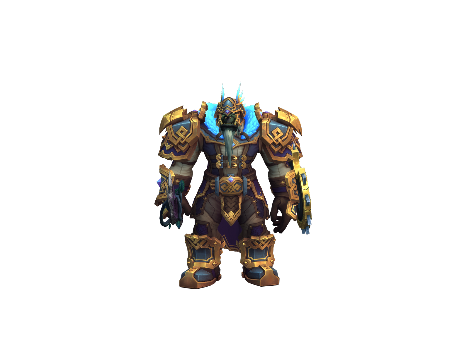 Chablez 3D character render