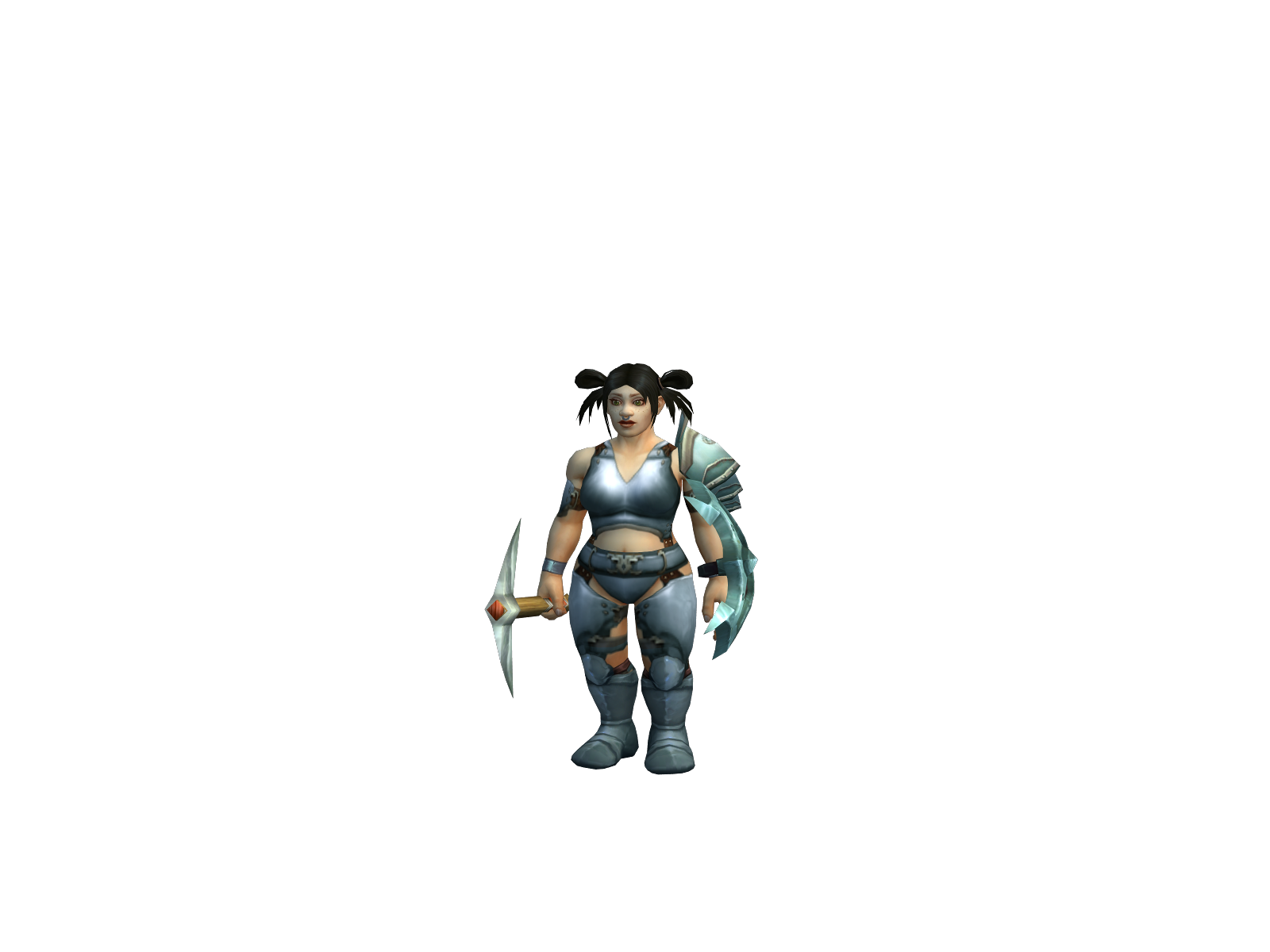 Soulqt 3D character render