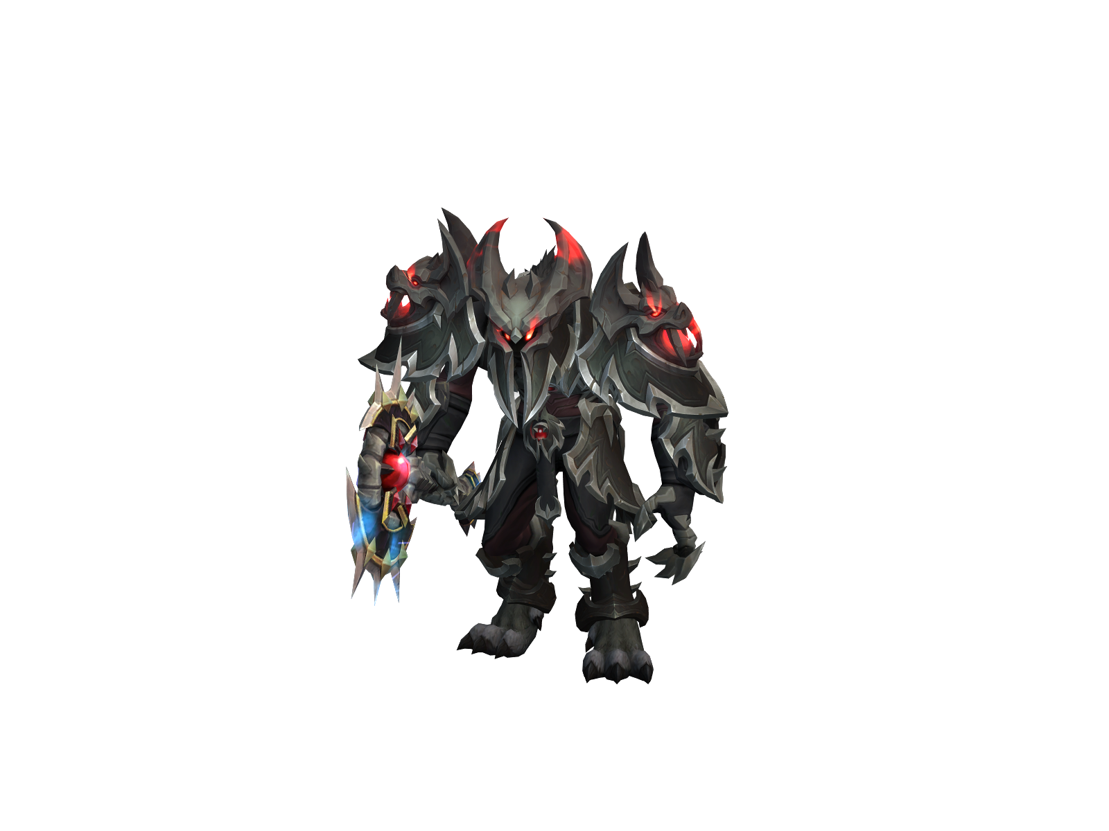 Patch 3D character render