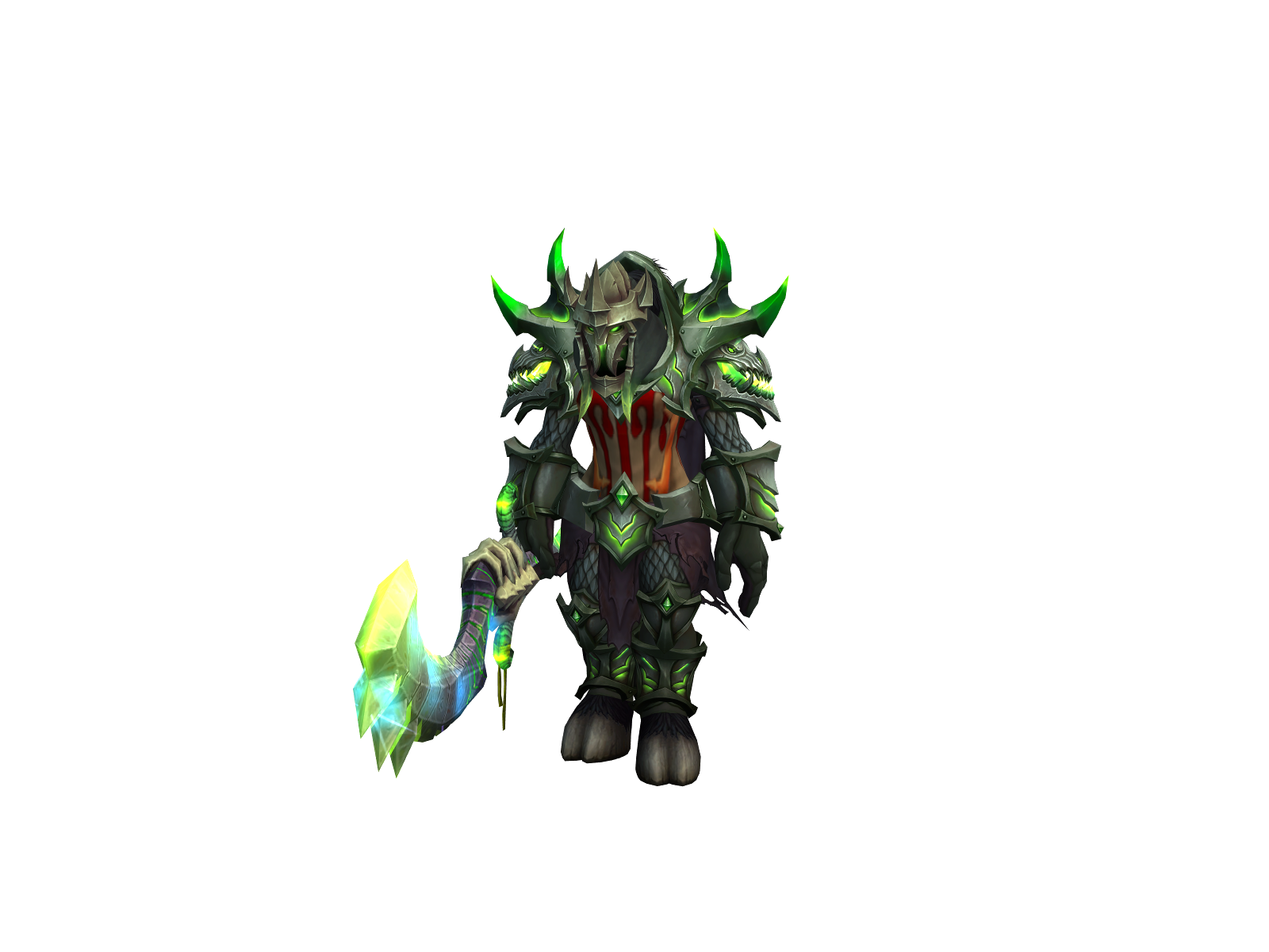 Litchborne 3D character render