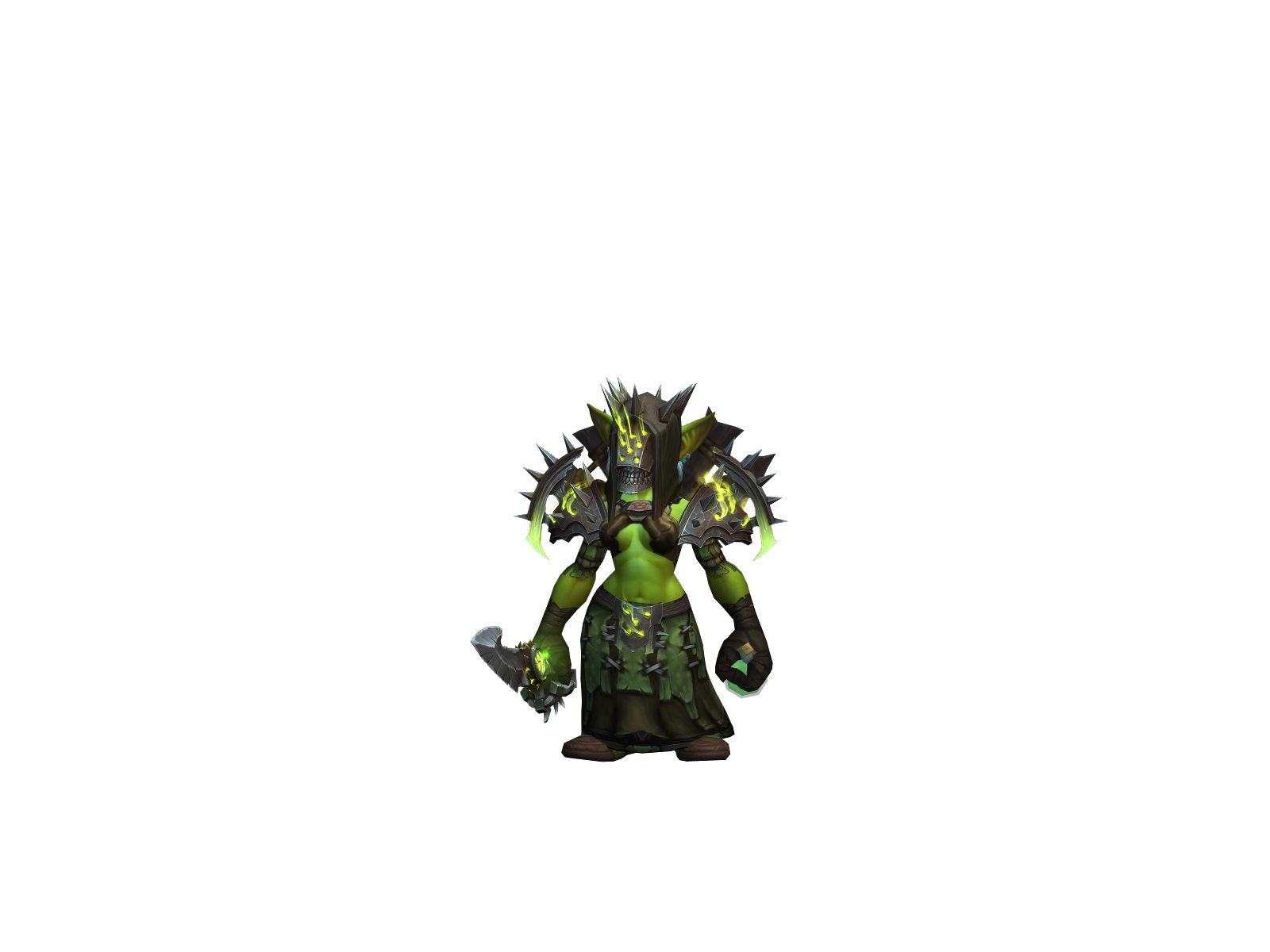Feff 3D character render