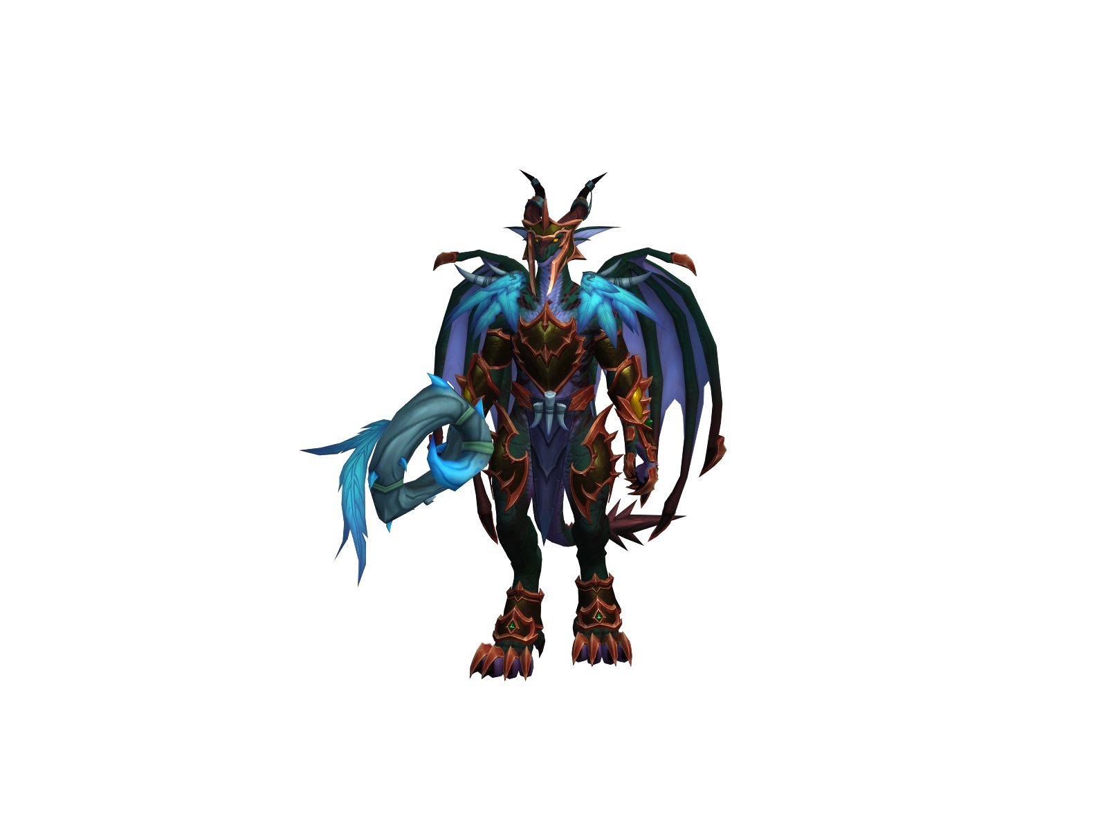 Voltanic 3D character render