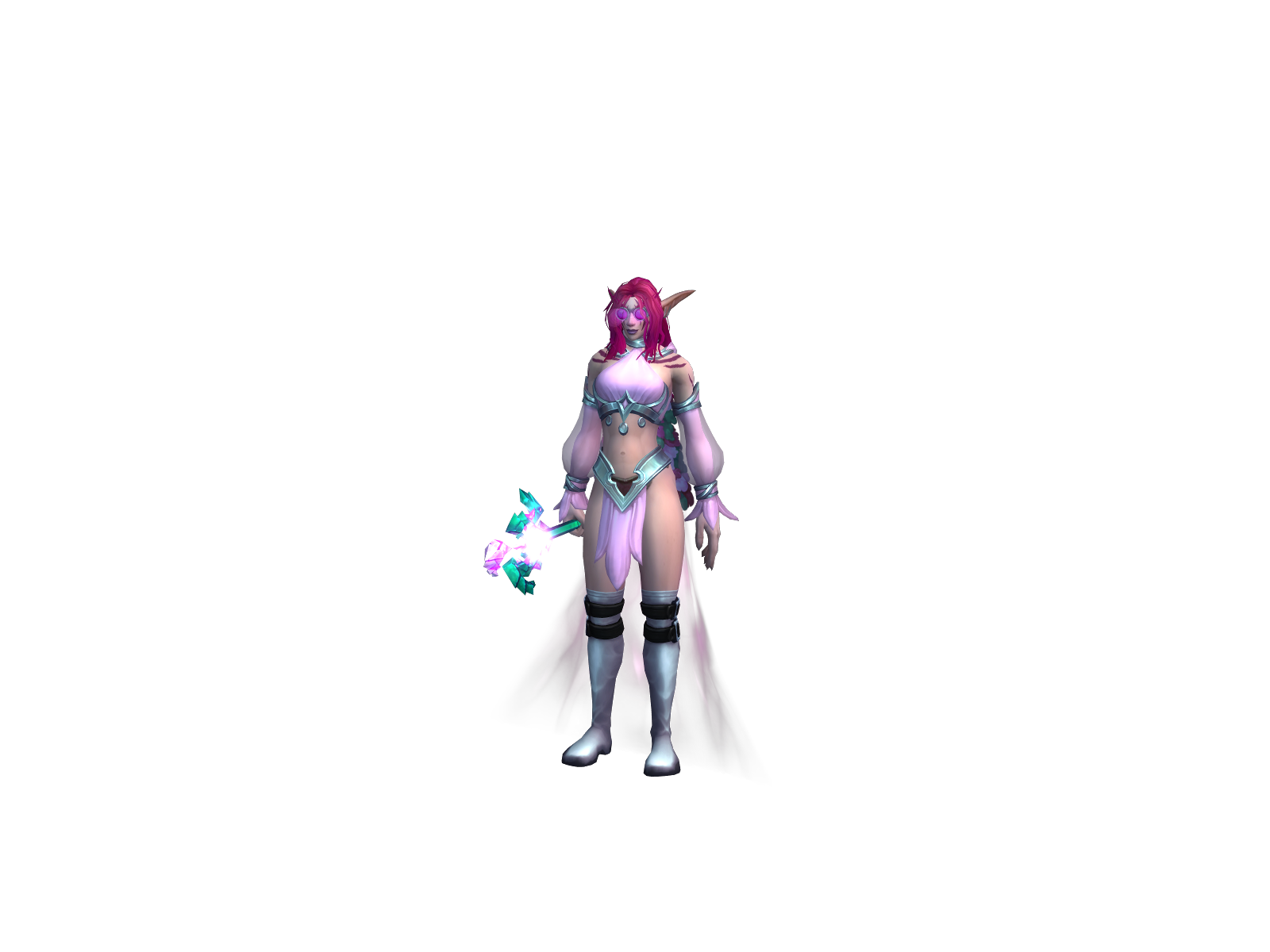 Babykro 3D character render