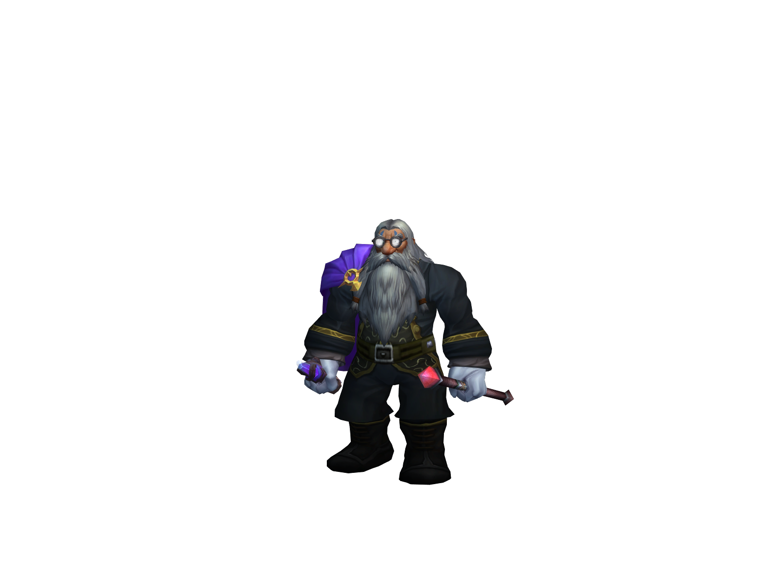 Kulrig 3D character render