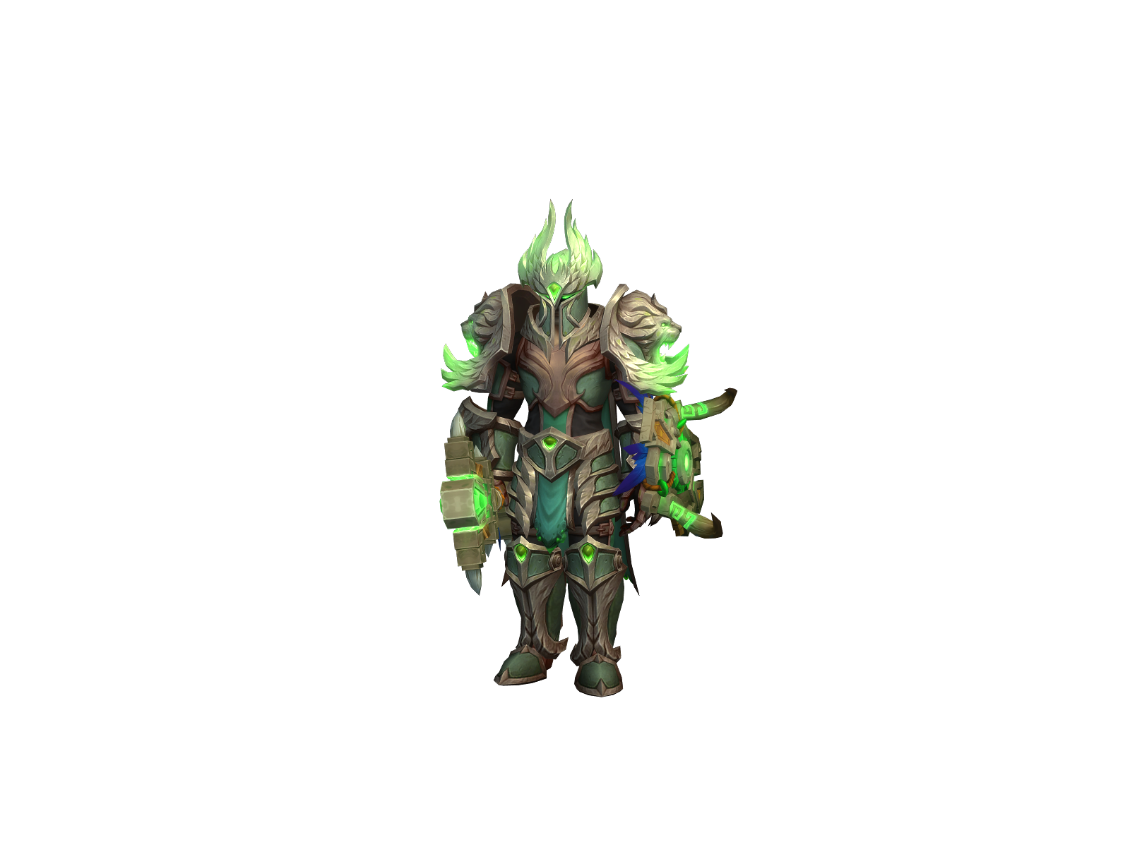 Rumblelight 3D character render