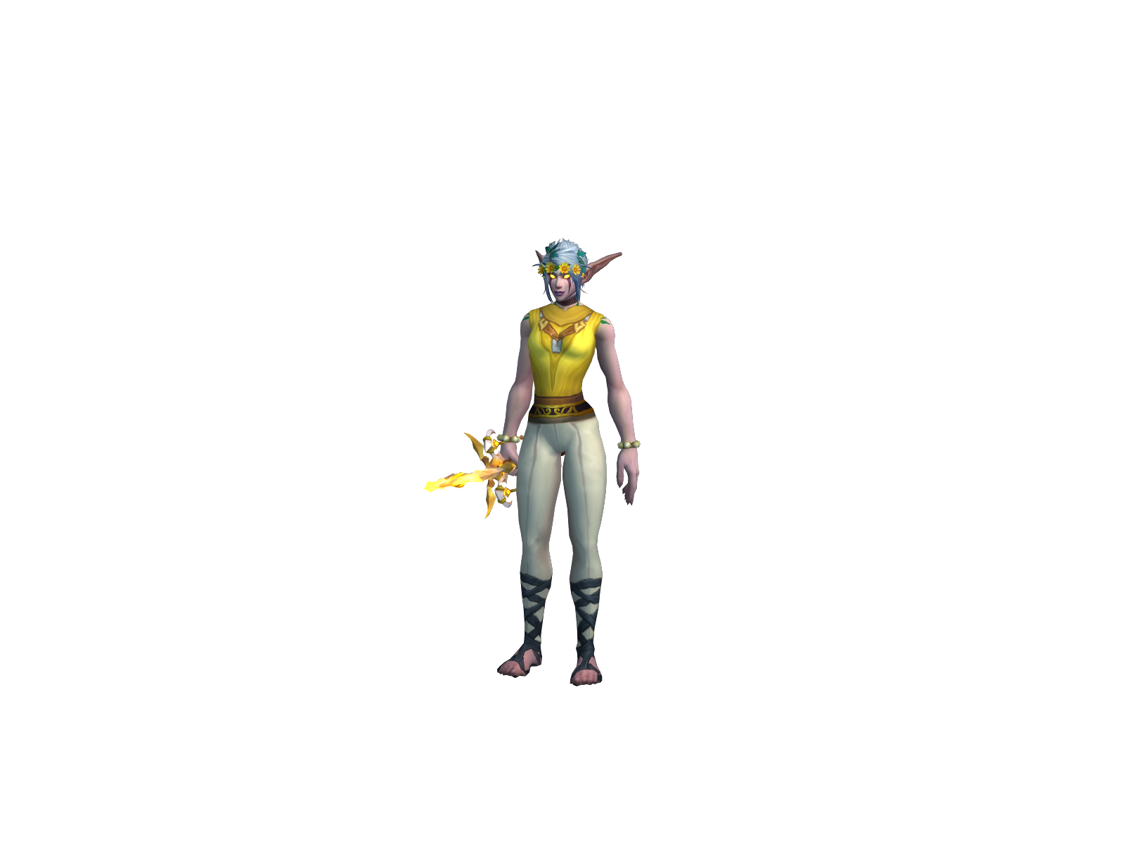 Yaya 3D character render