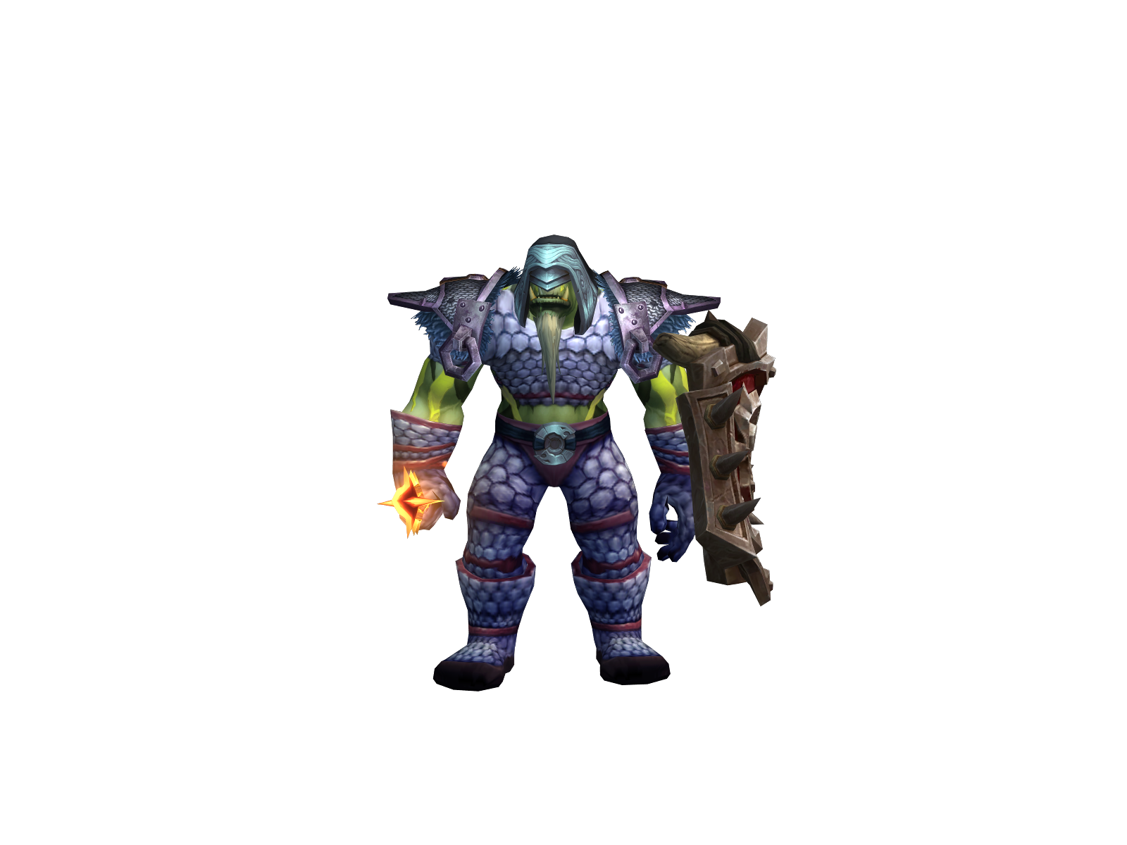 Patorclus 3D character render