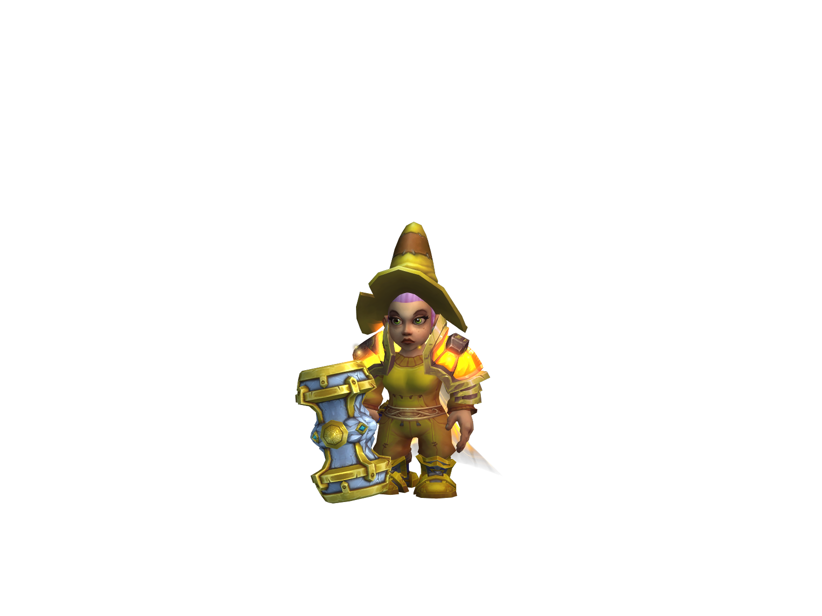 Recruit 3D character render
