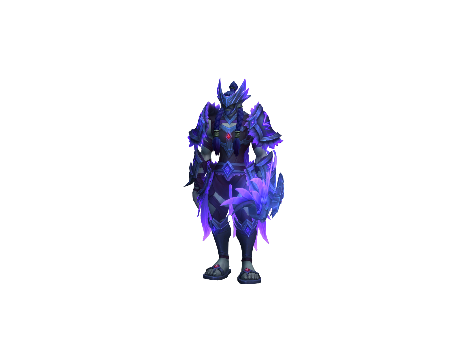 Messia 3D character render