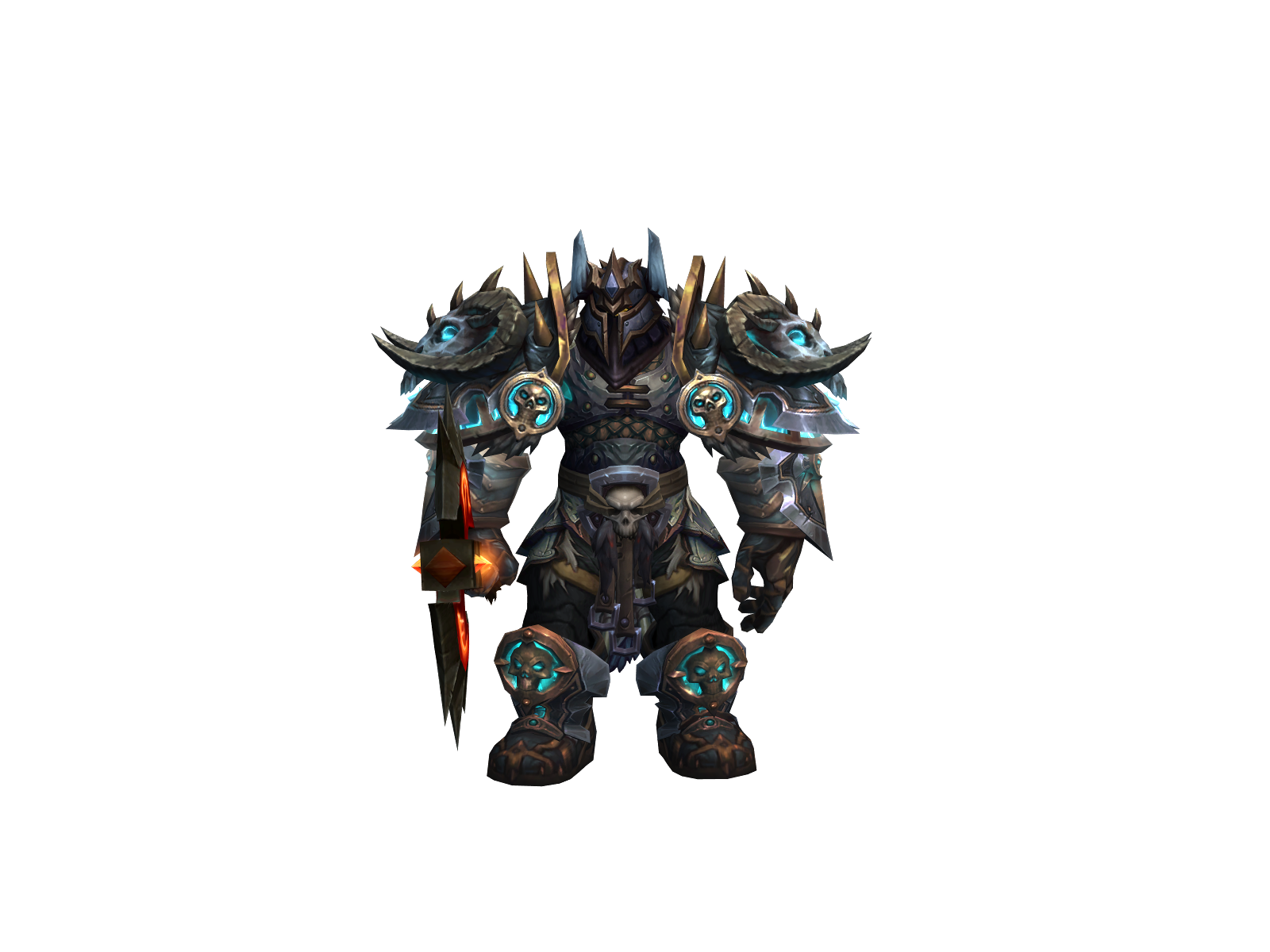 Hargill 3D character render