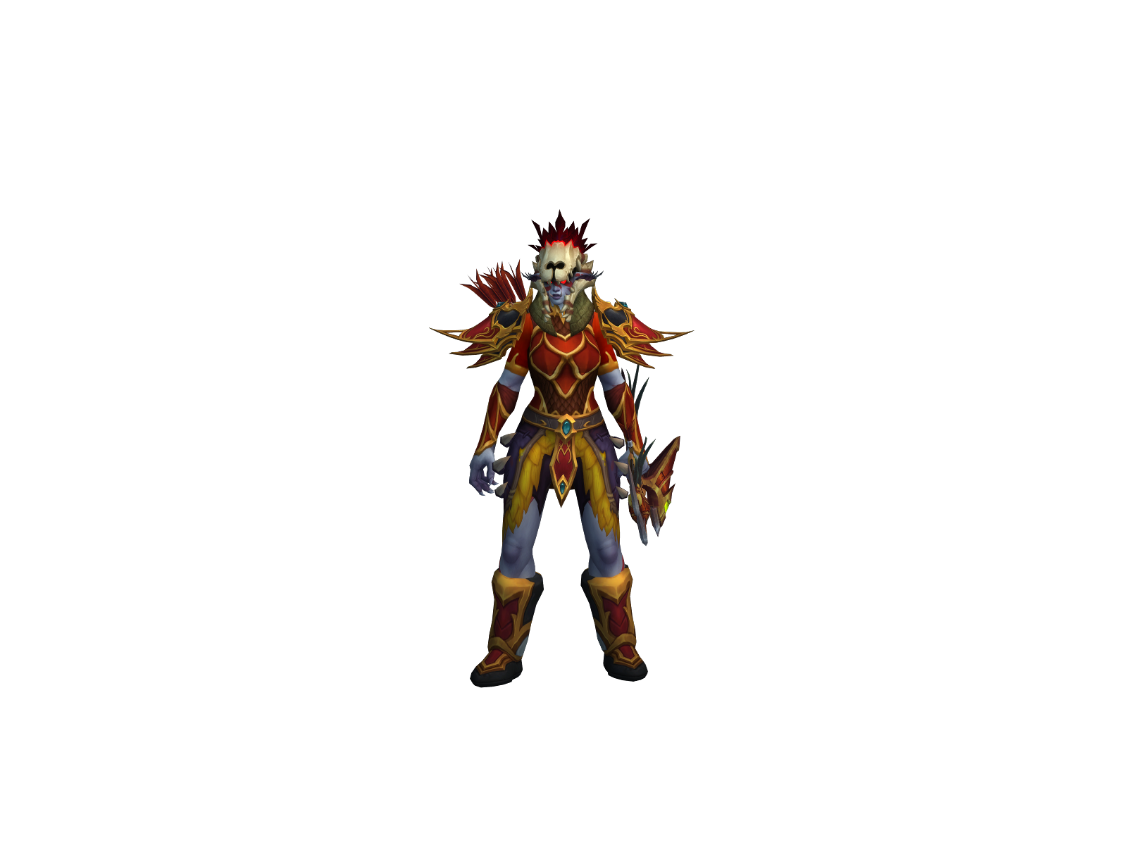 Saranaya 3D character render