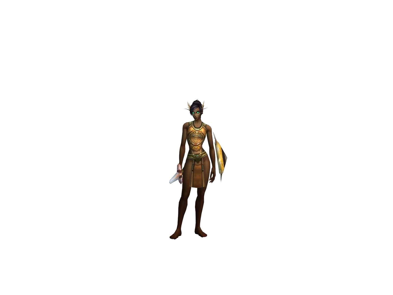 Cavalier 3D character render