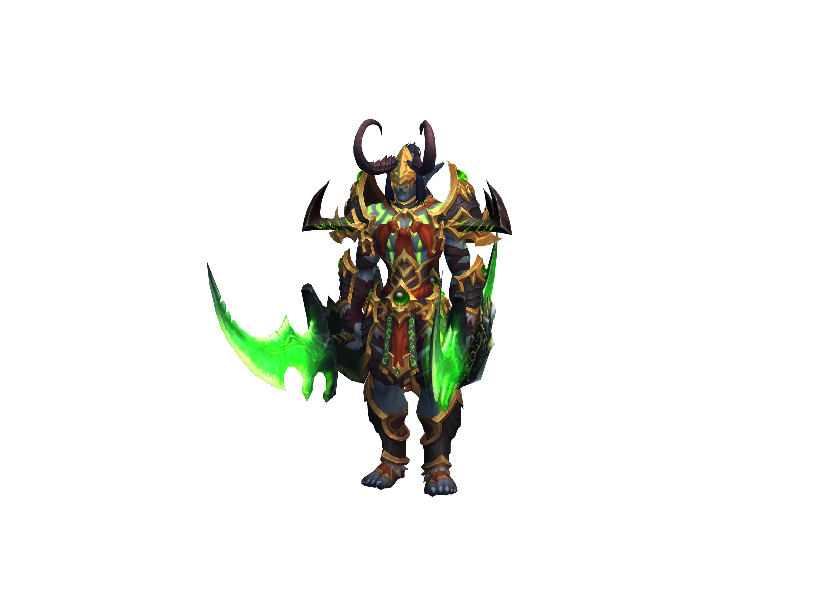 Ruul 3D character render