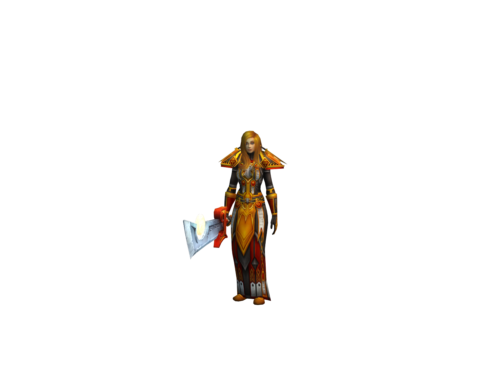Lightwirly 3D character render