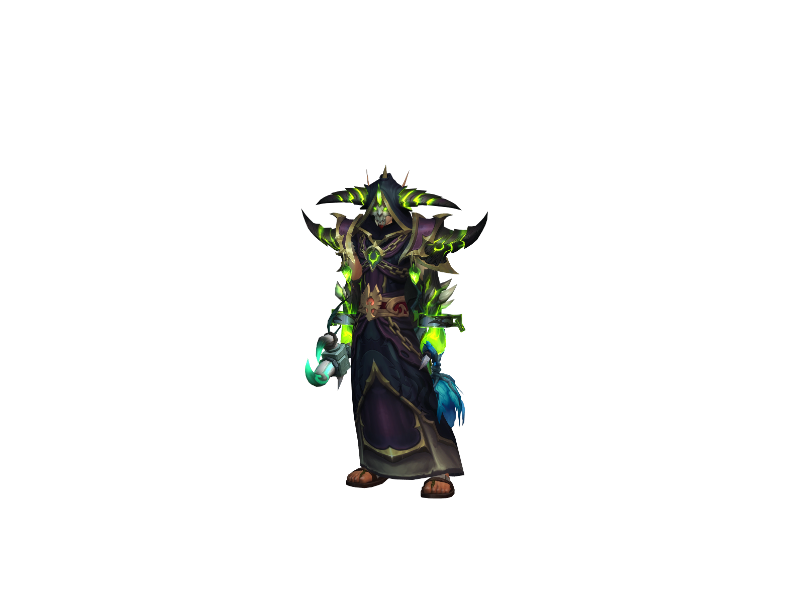Lastaril 3D character render