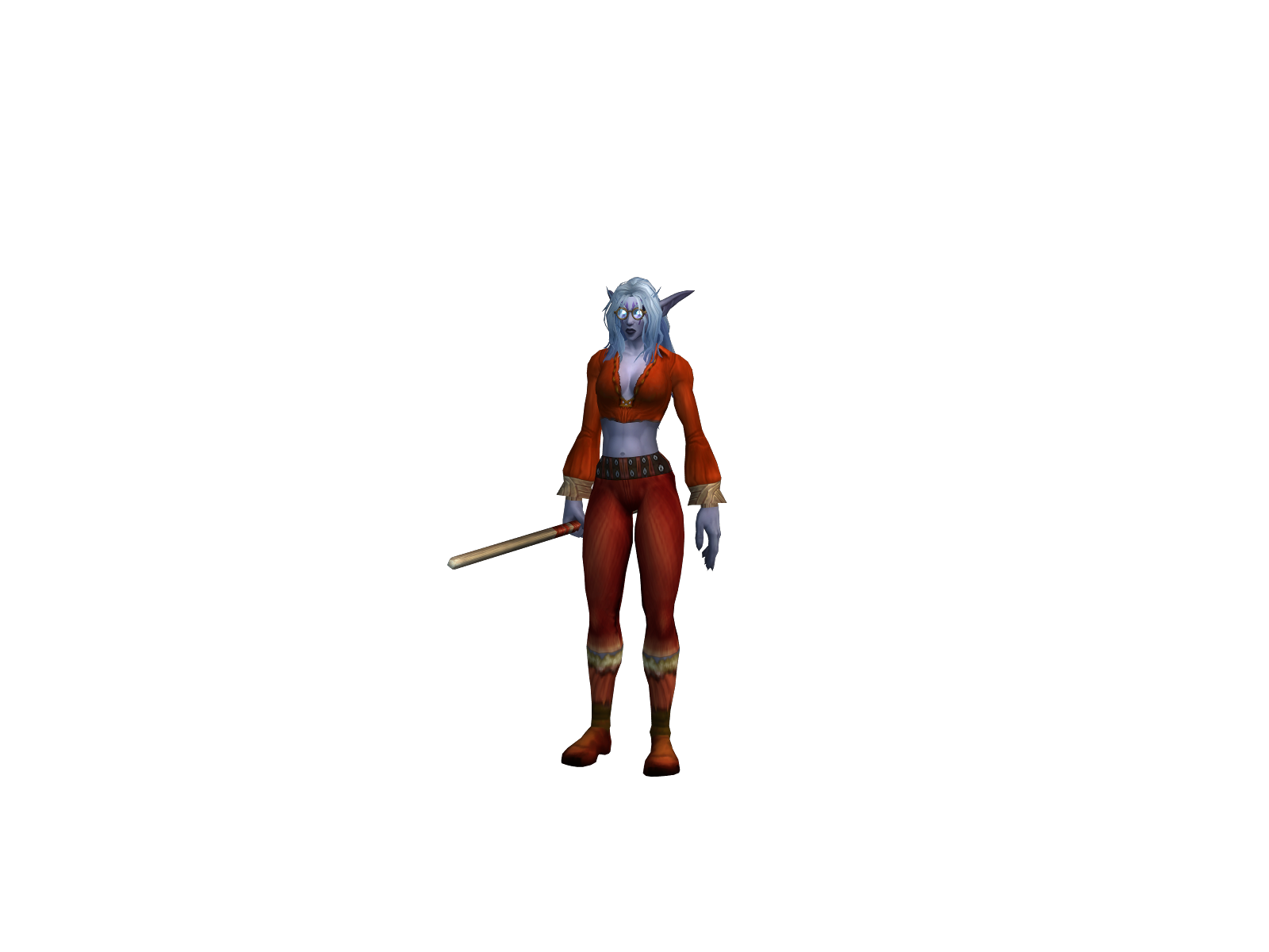 Jessallina 3D character render
