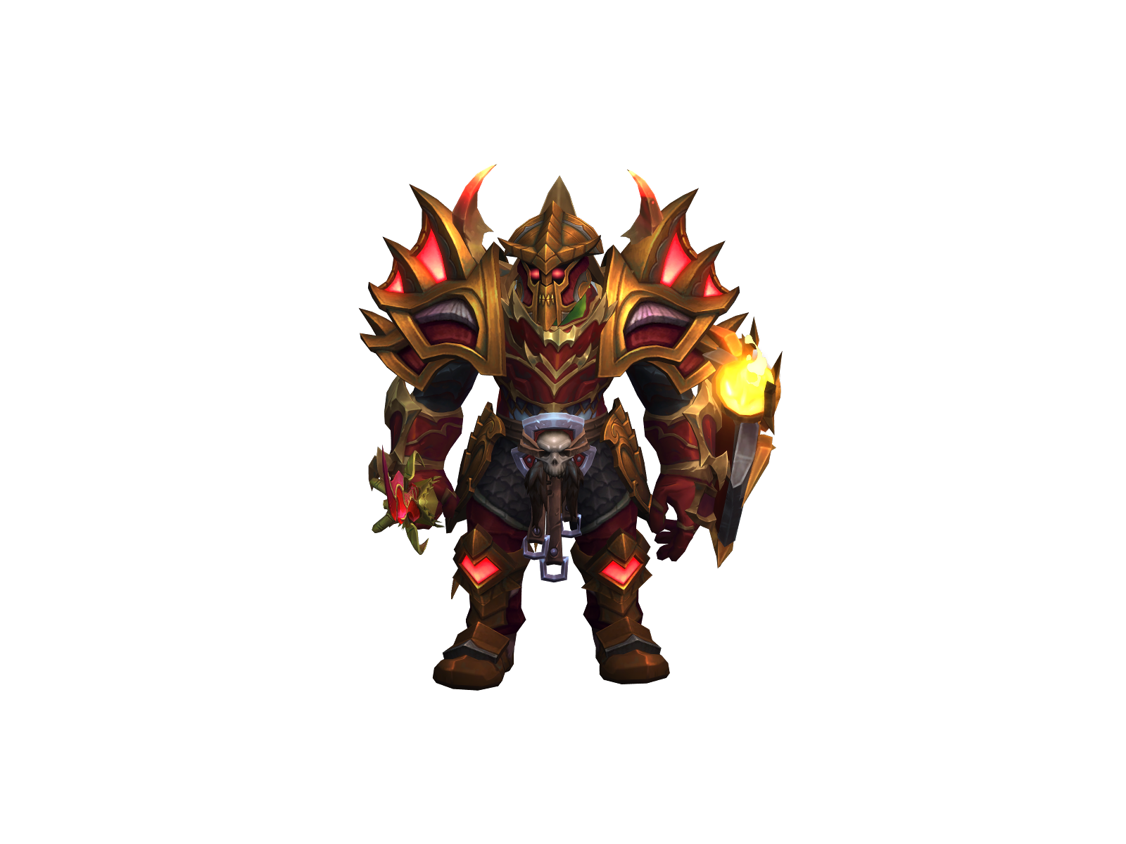 Dractus 3D character render