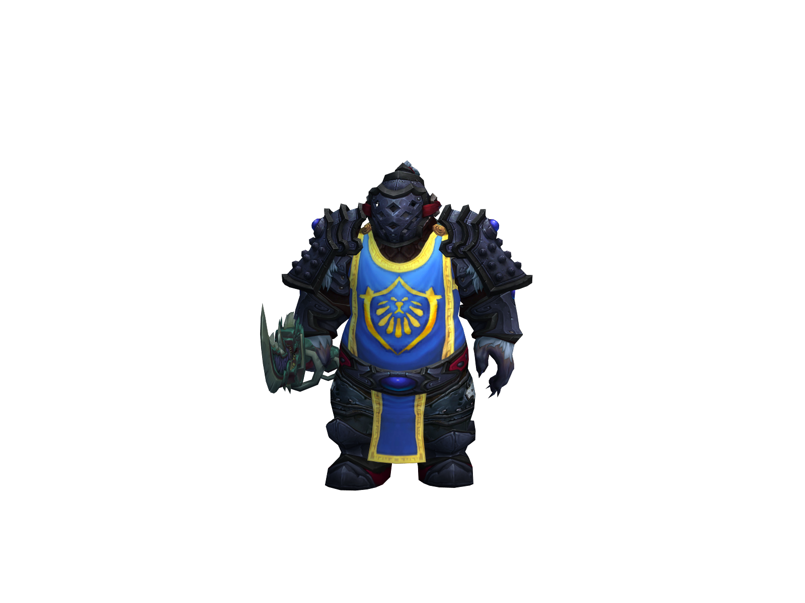 Rahabuul 3D character render
