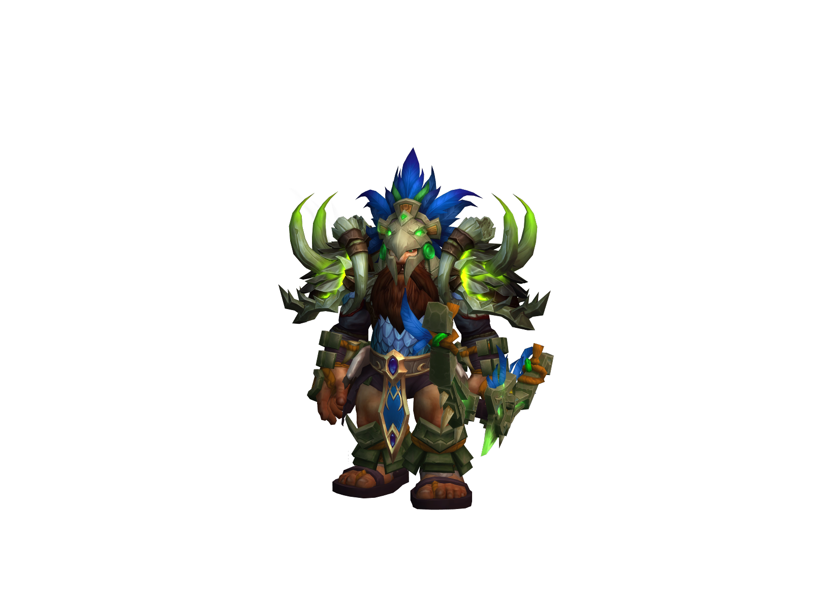 Obadiah 3D character render