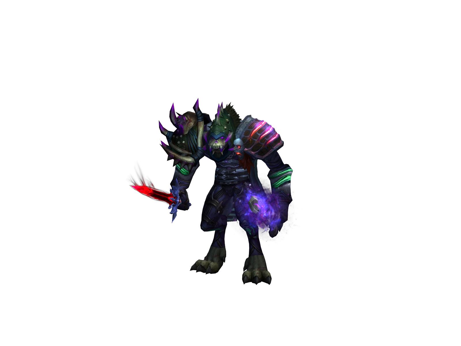 Ganks 3D character render