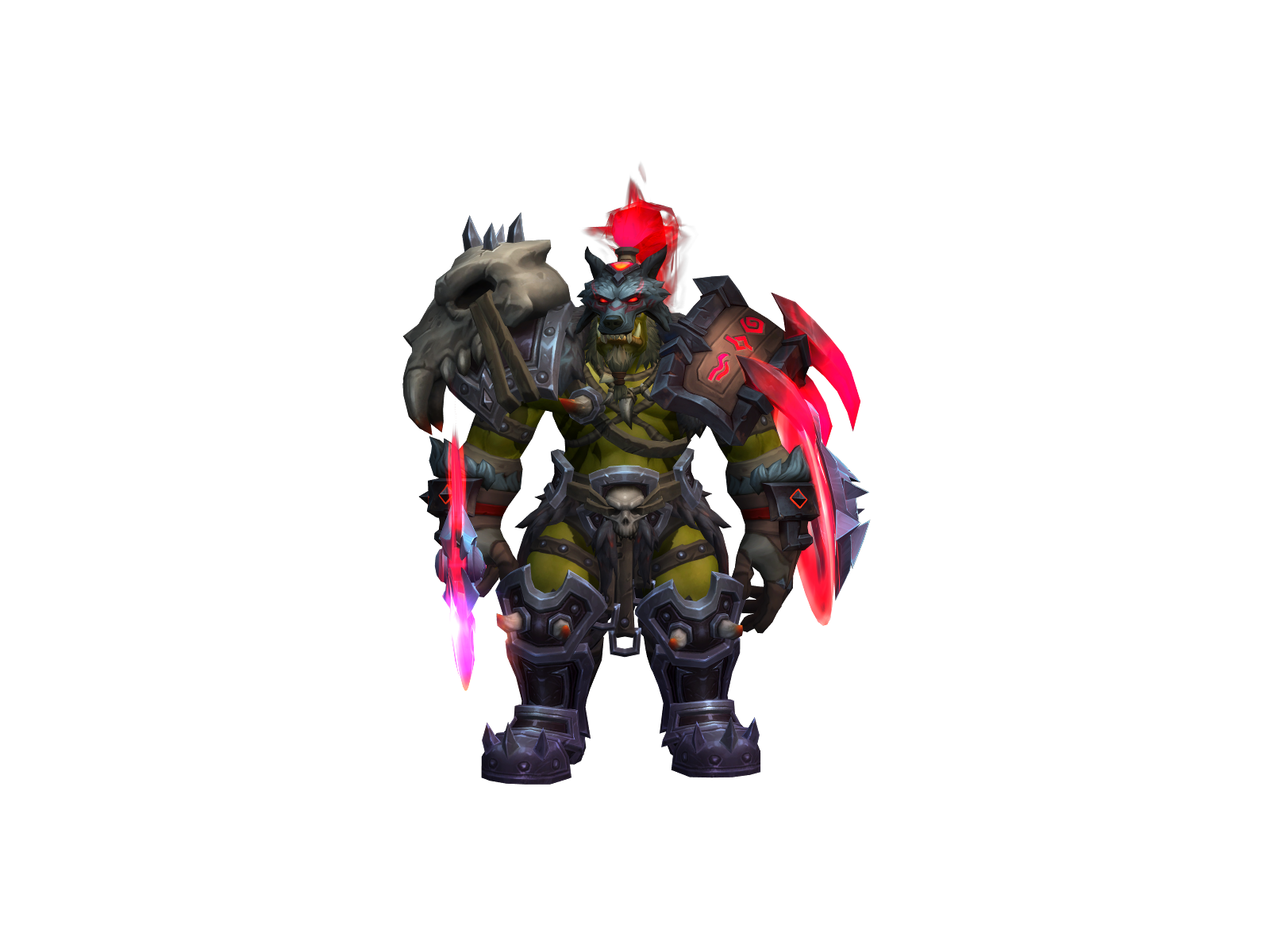 Xarktotem 3D character render