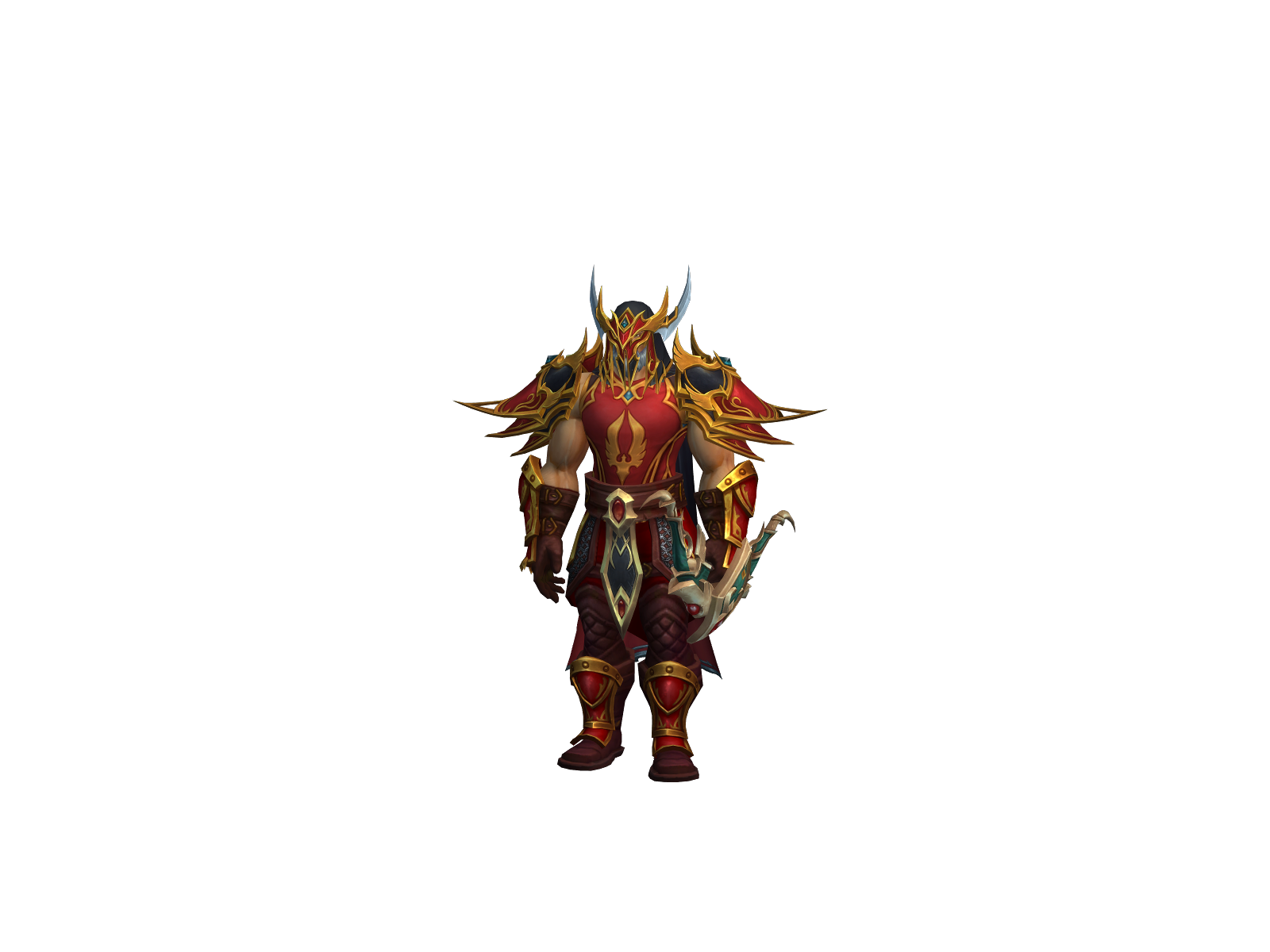 Banewulf 3D character render