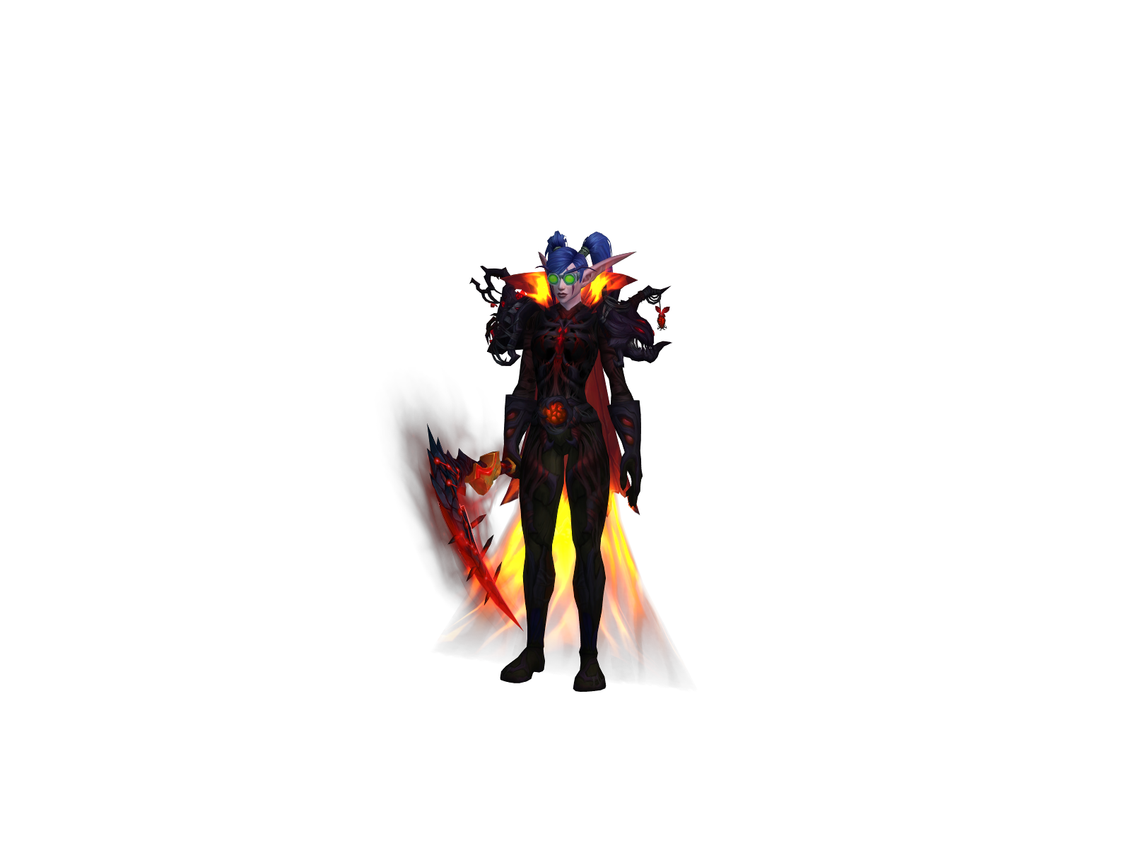 Tóph 3D character render