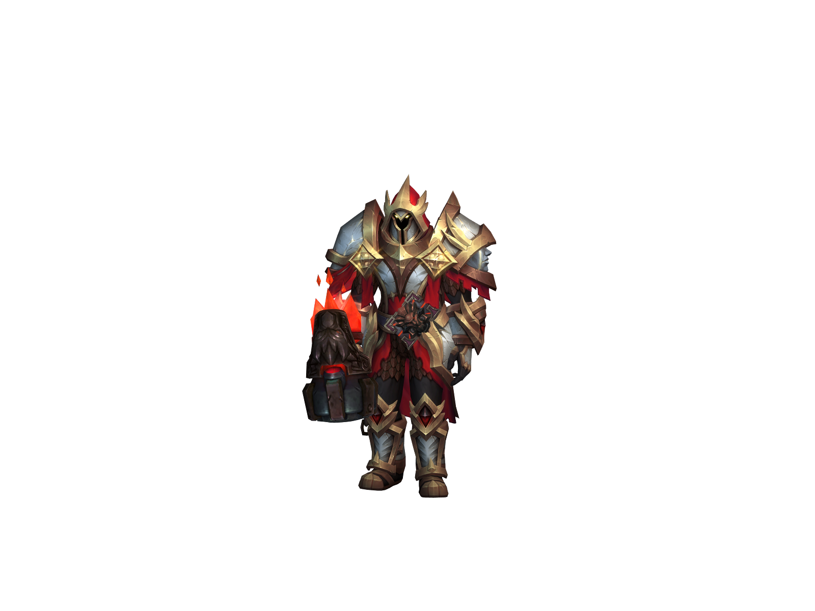 Reganon 3D character render