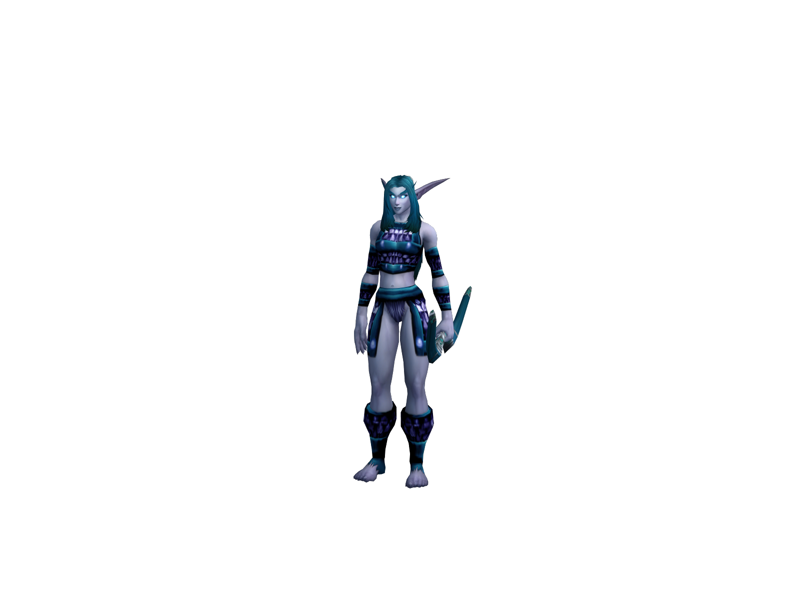Ehlsa 3D character render