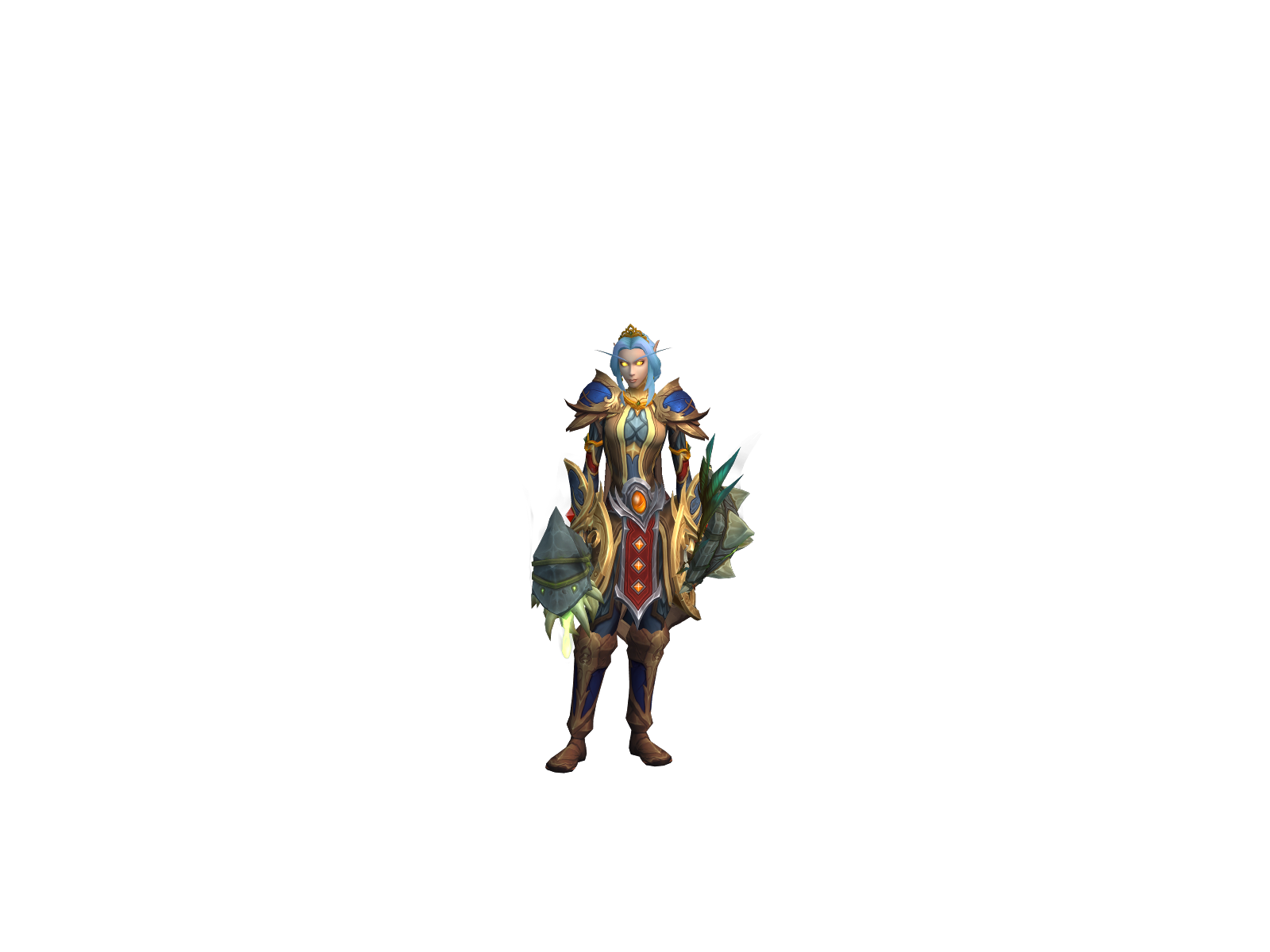 Viole 3D character render