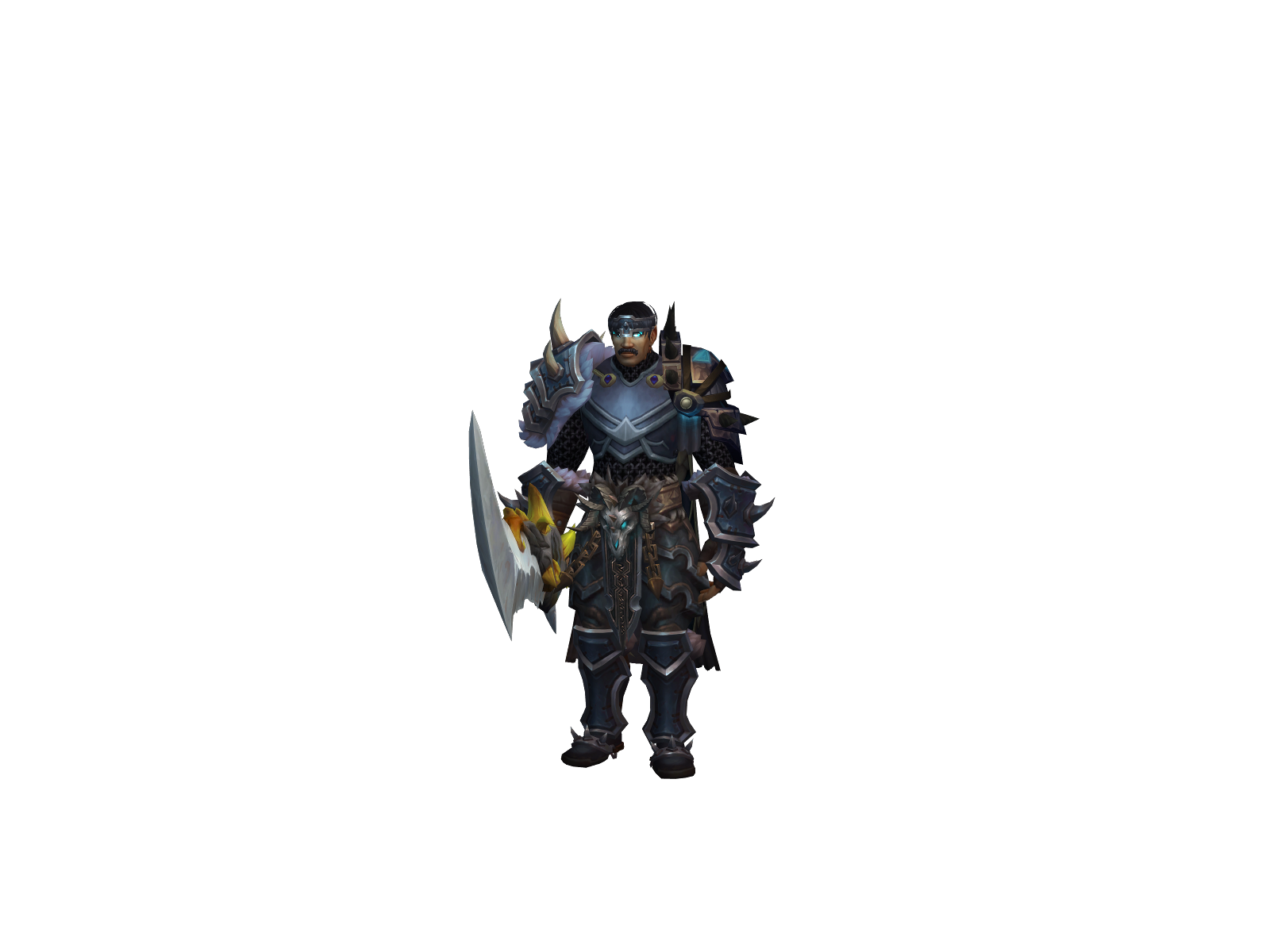 Boosh 3D character render
