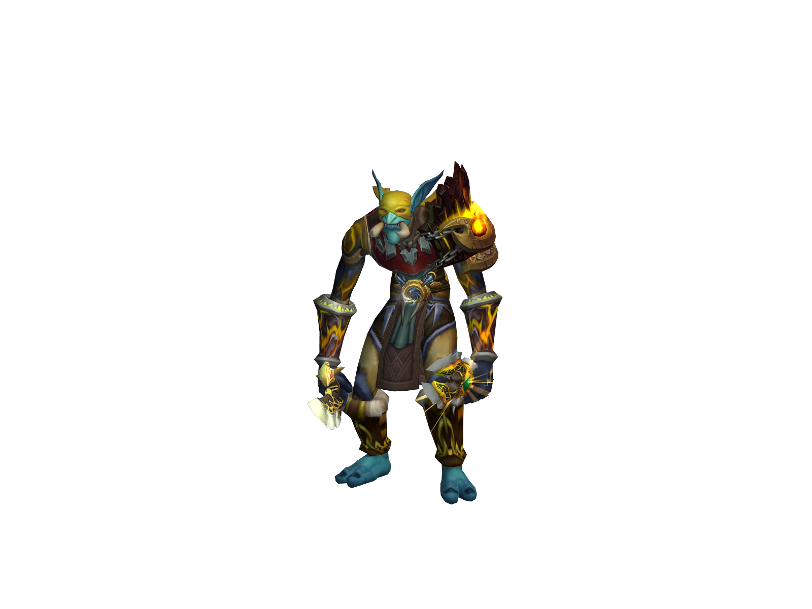 Doongar 3D character render