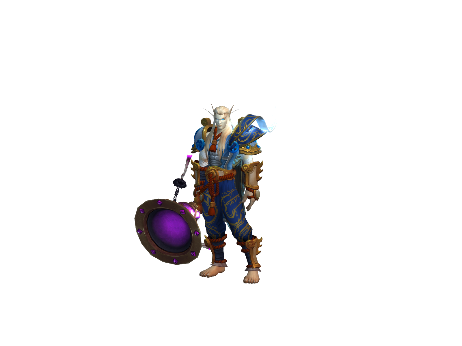 Shinybear 3D character render