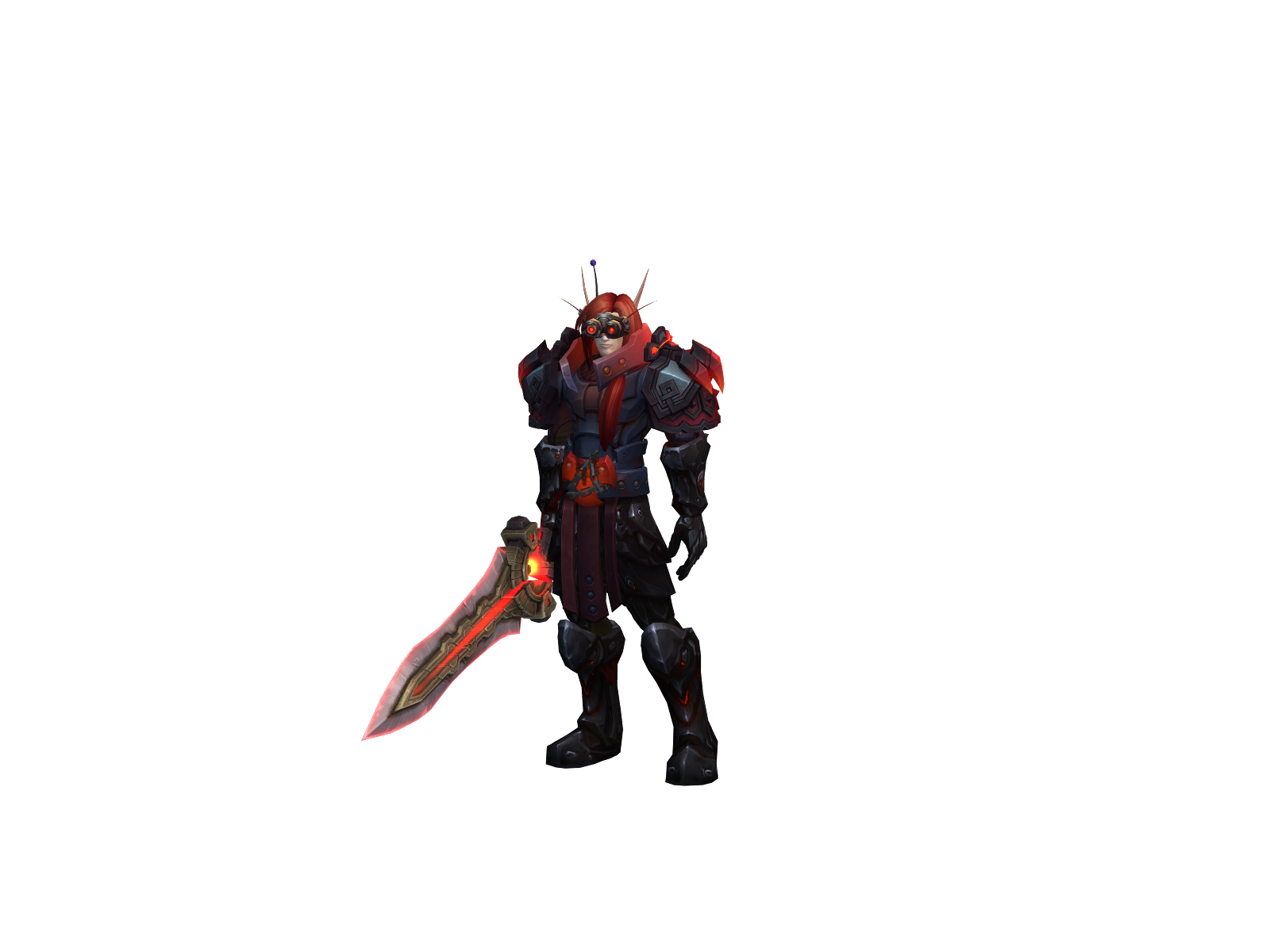 Warbandit 3D character render