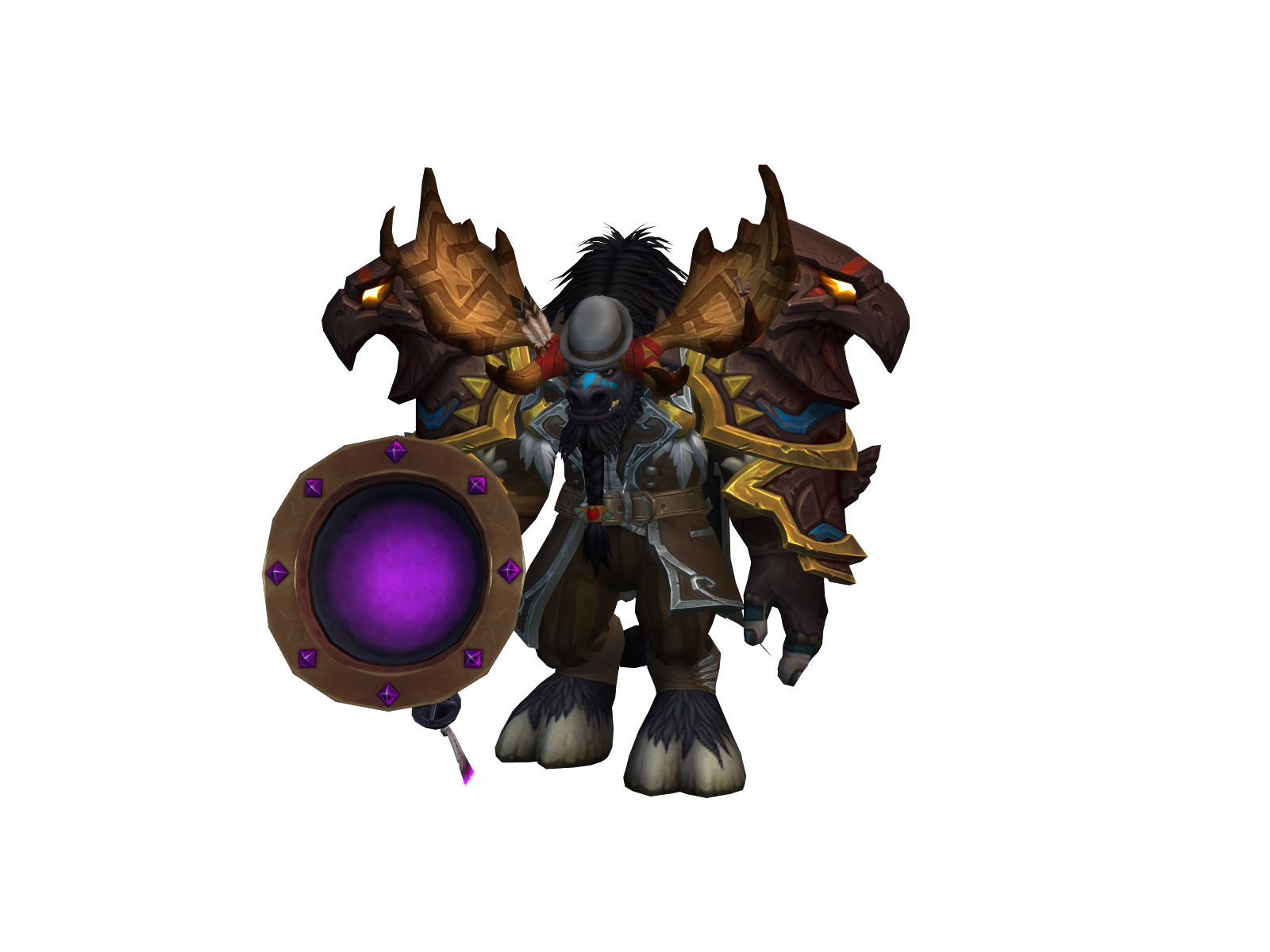 Bullwïnkle 3D character render