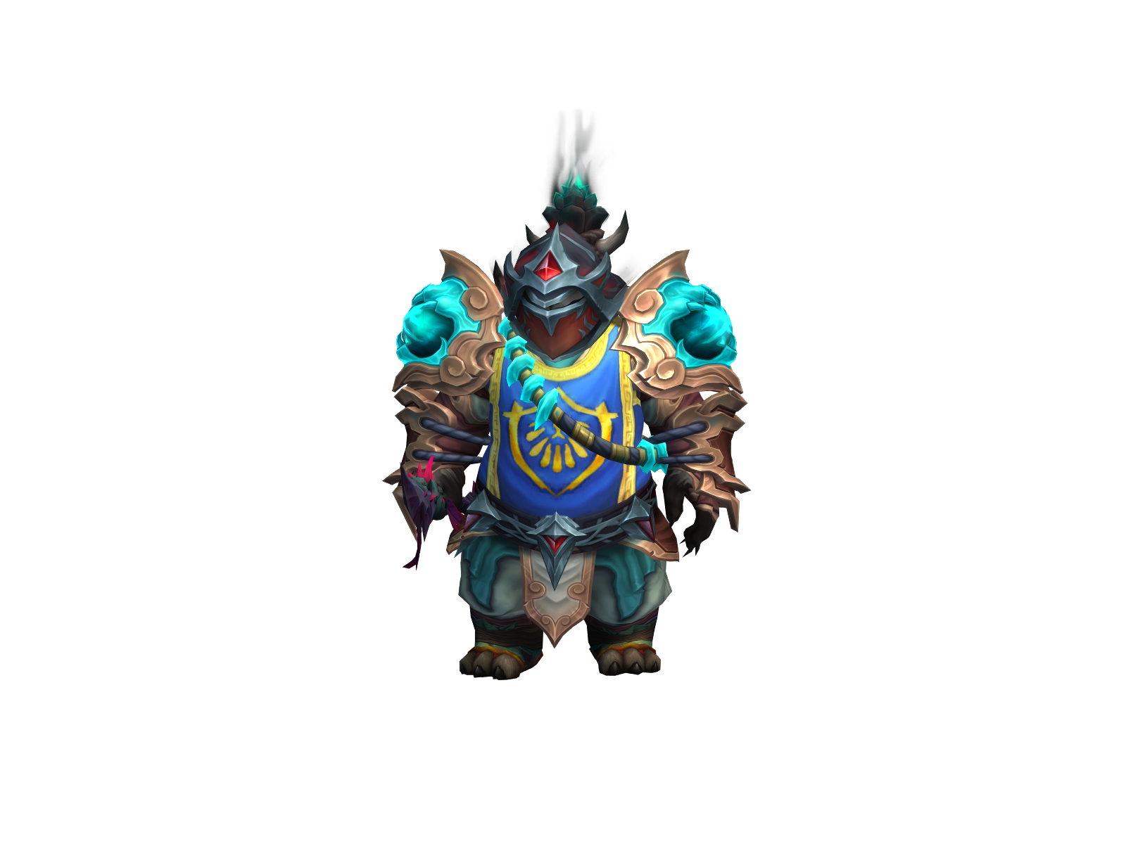 Busterbrown 3D character render
