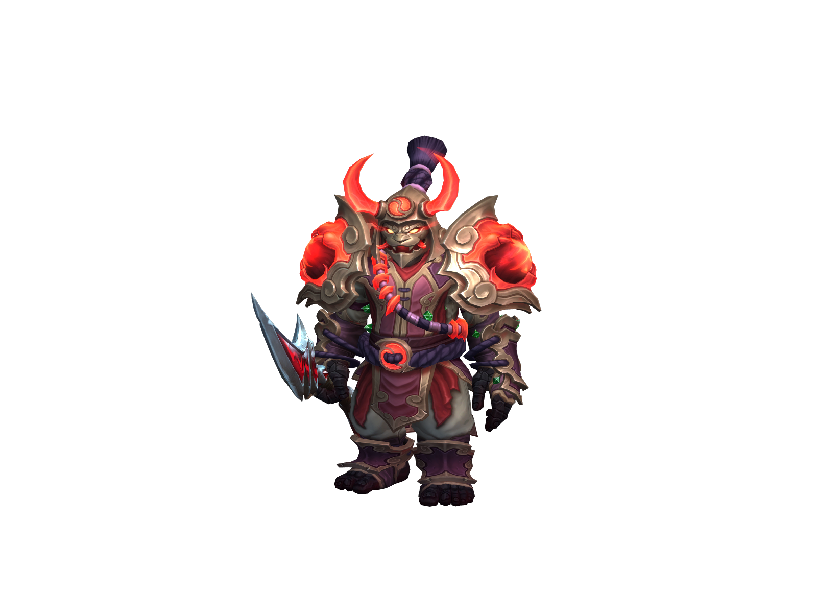 Salaysa 3D character render