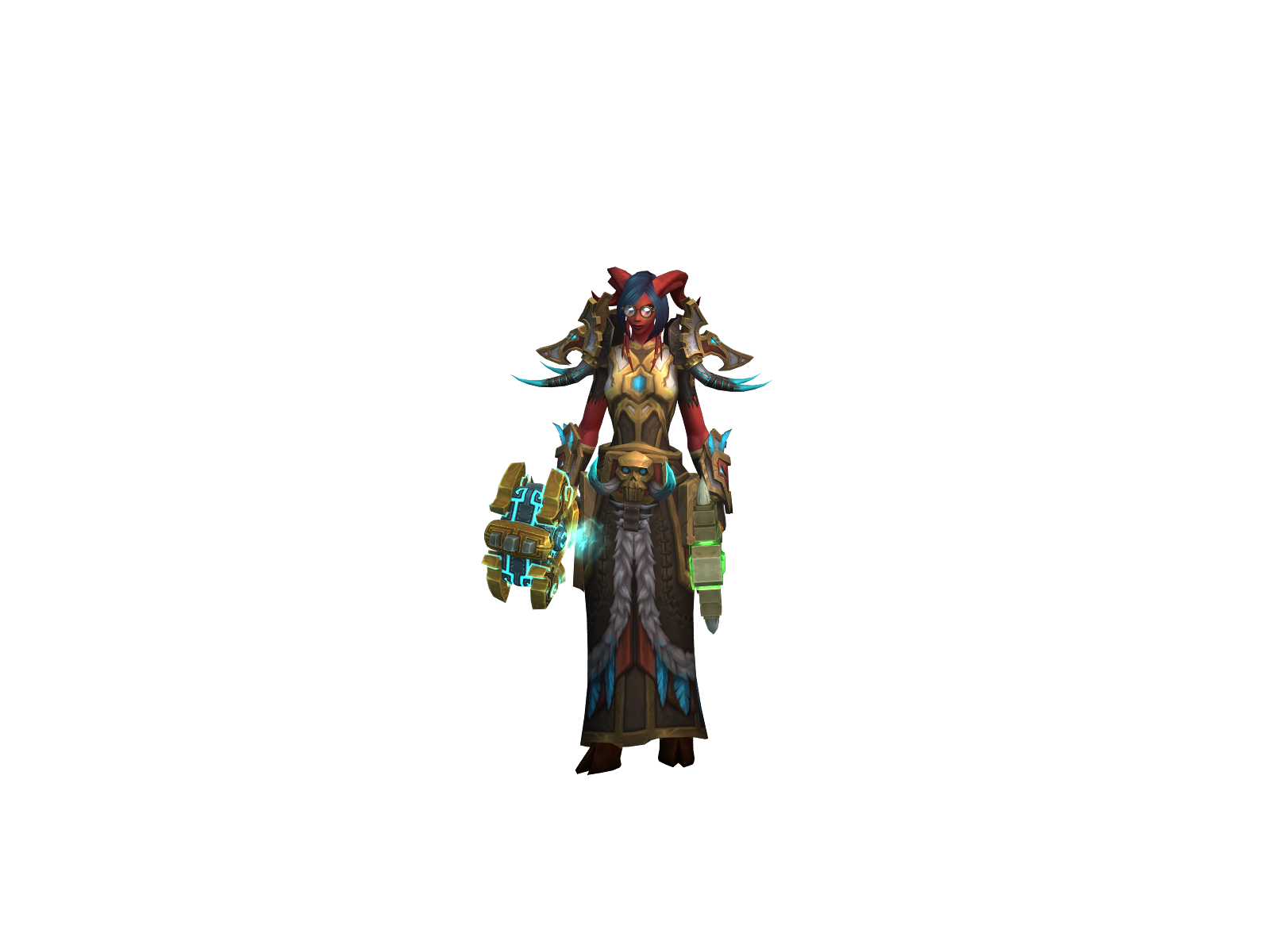 Rakurai 3D character render