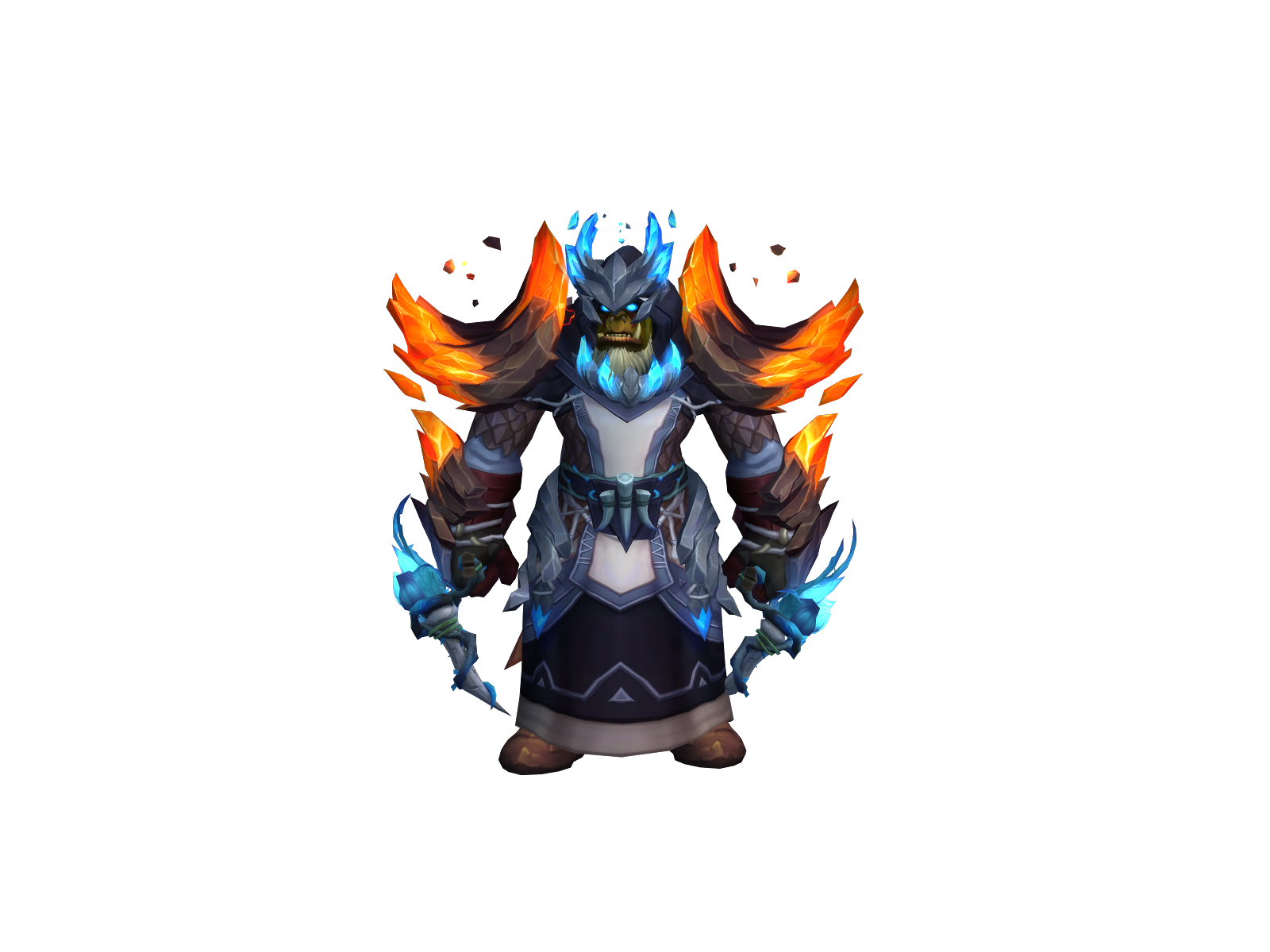 Plaguesfury 3D character render