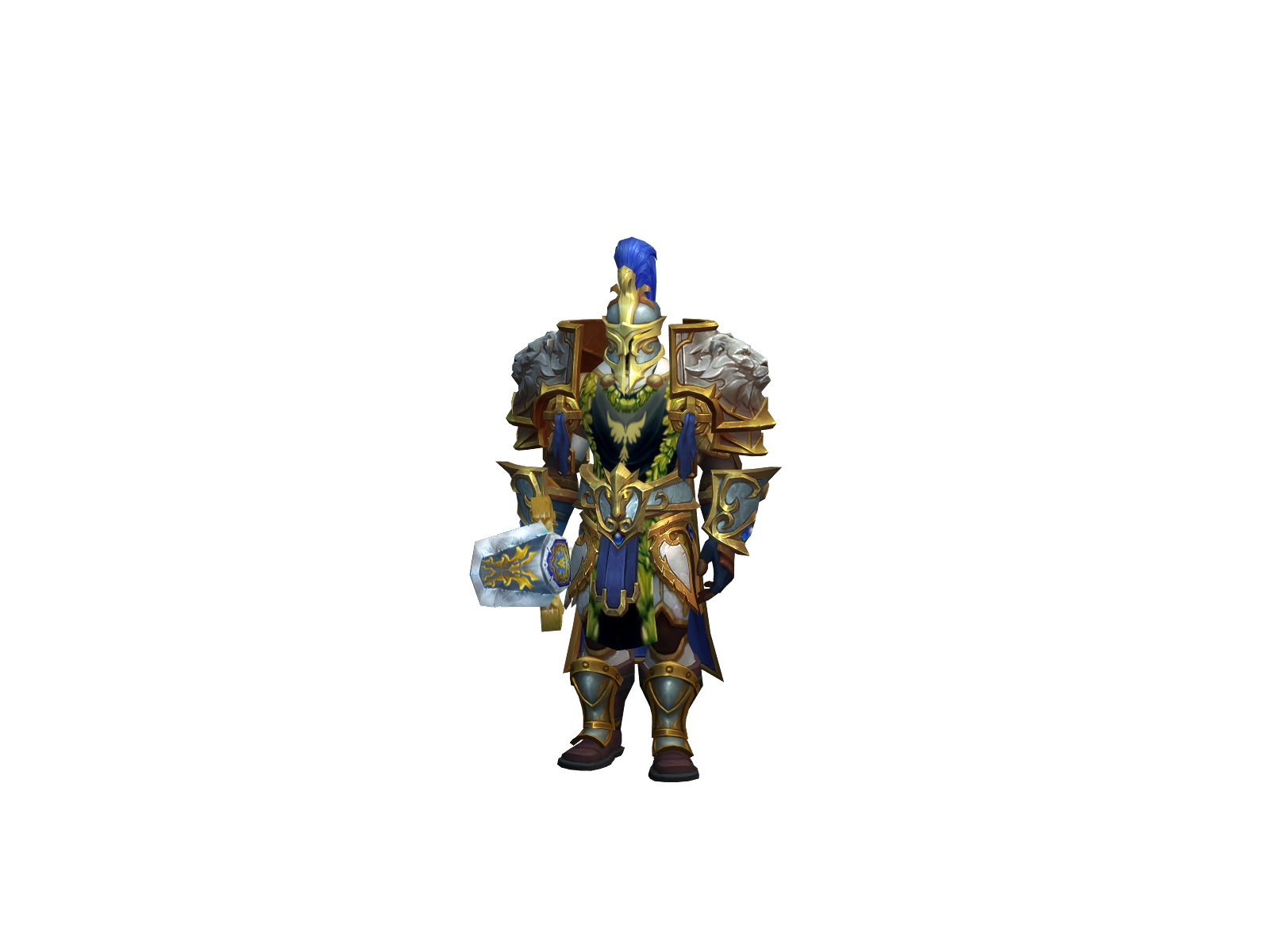 Tiralyon 3D character render