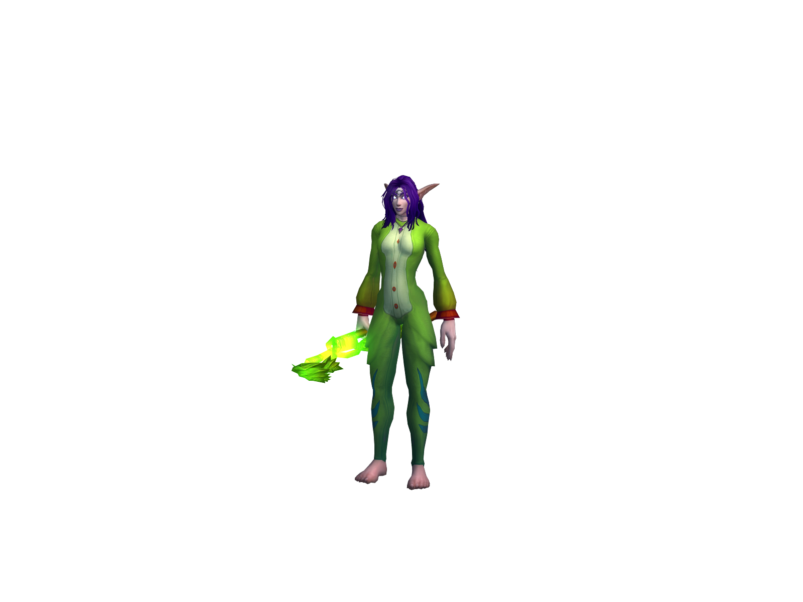 Treeason 3D character render