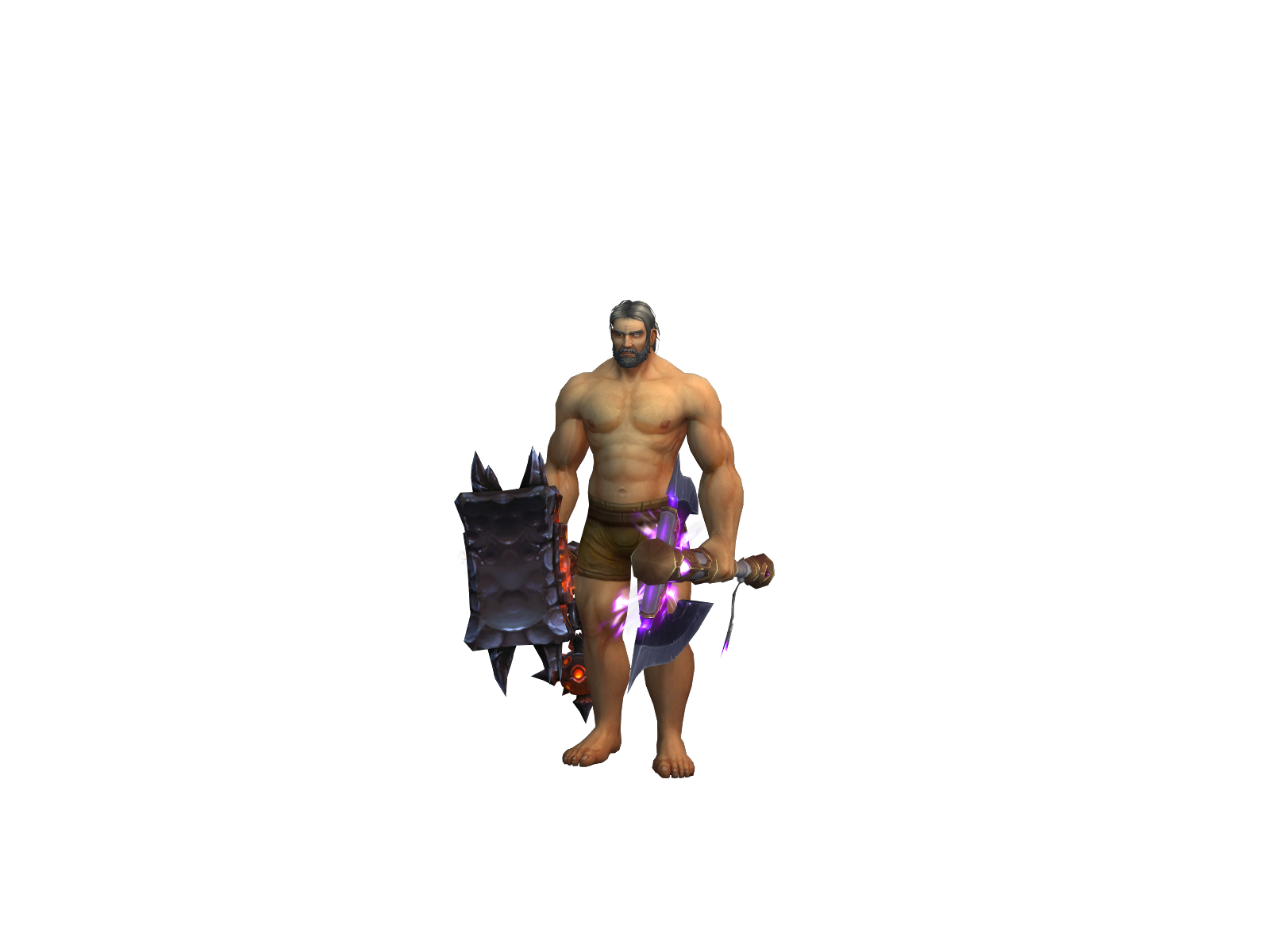 Farukk 3D character render