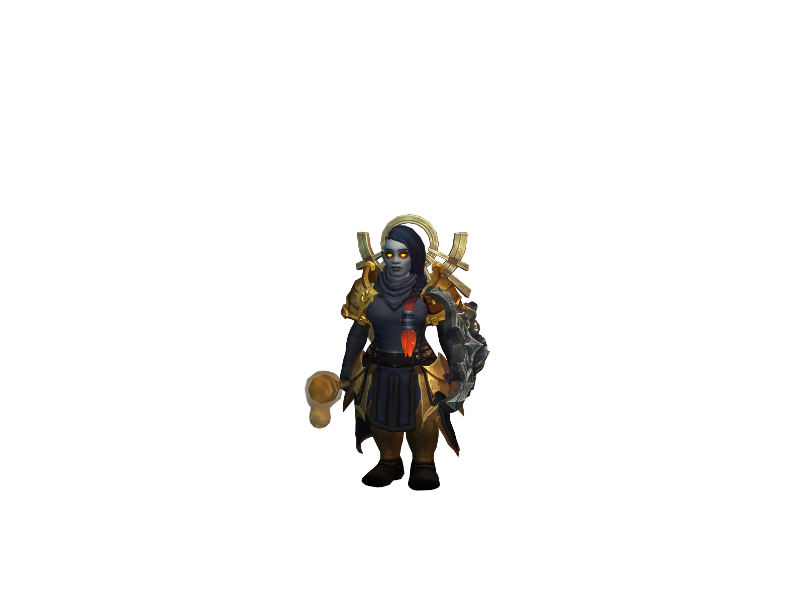 Oßeý 3D character render