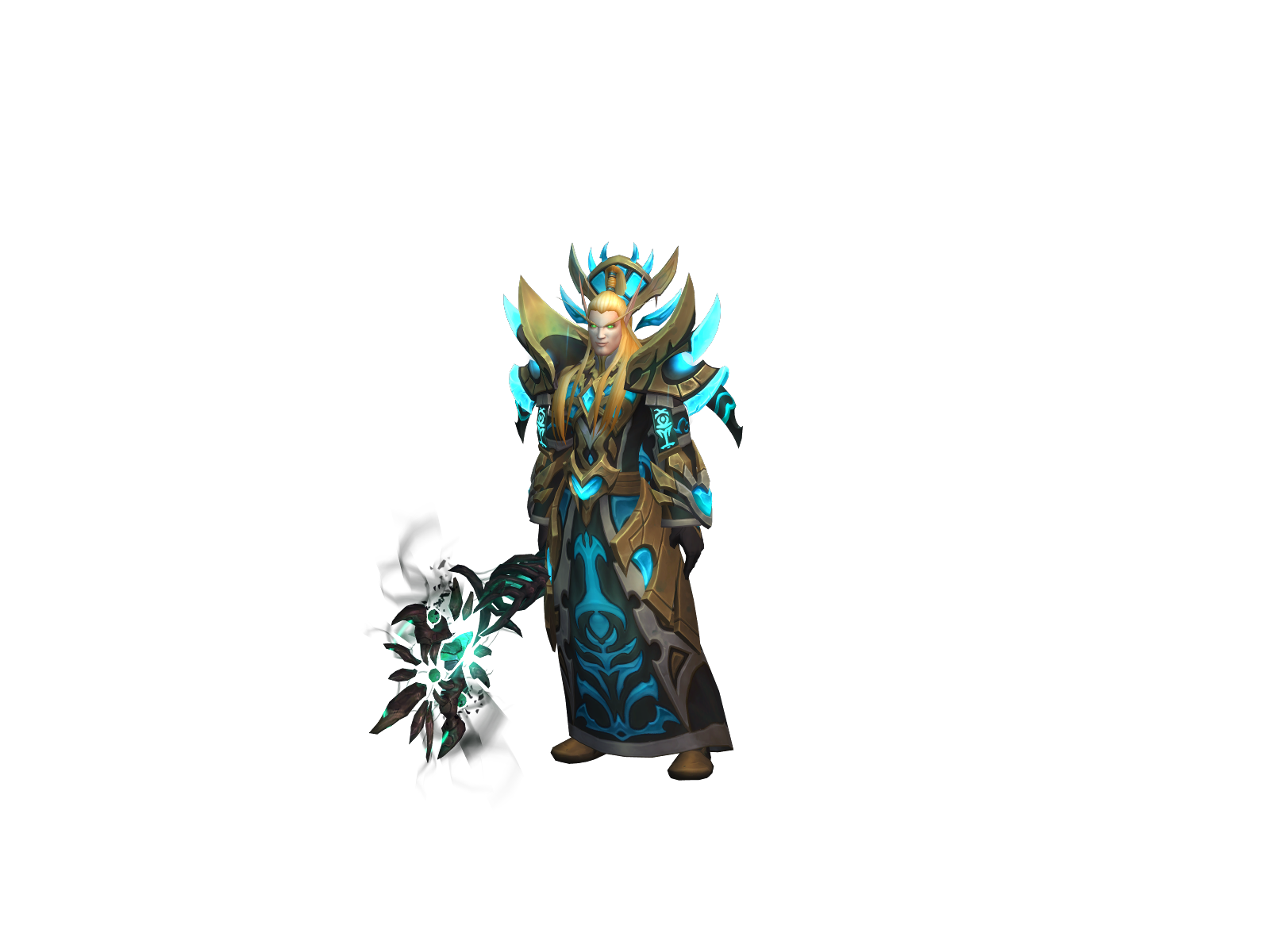 Lefleur 3D character render
