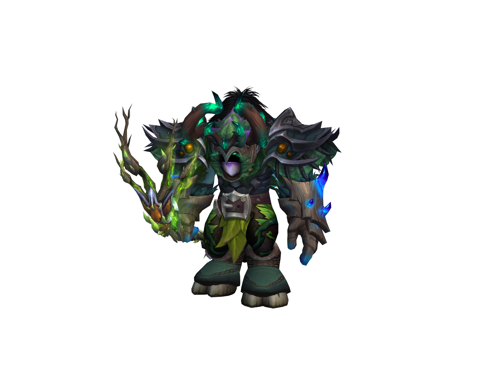 Reven 3D character render