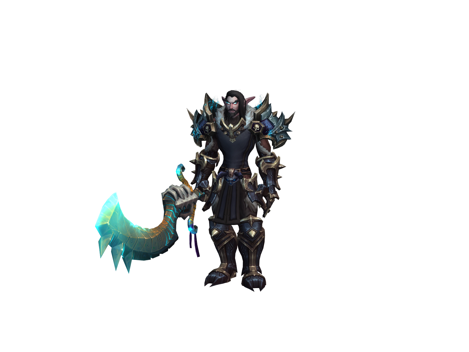 Ghouliegarn 3D character render