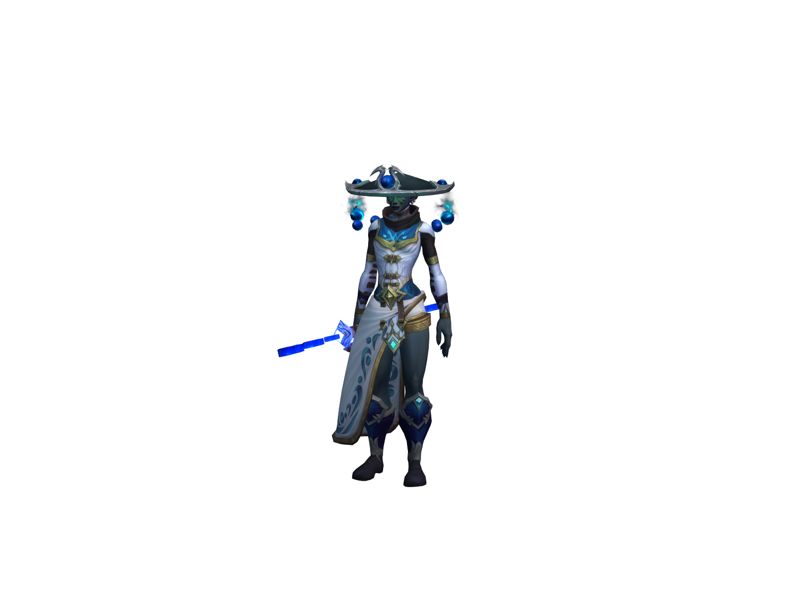 Fadesweep 3D character render