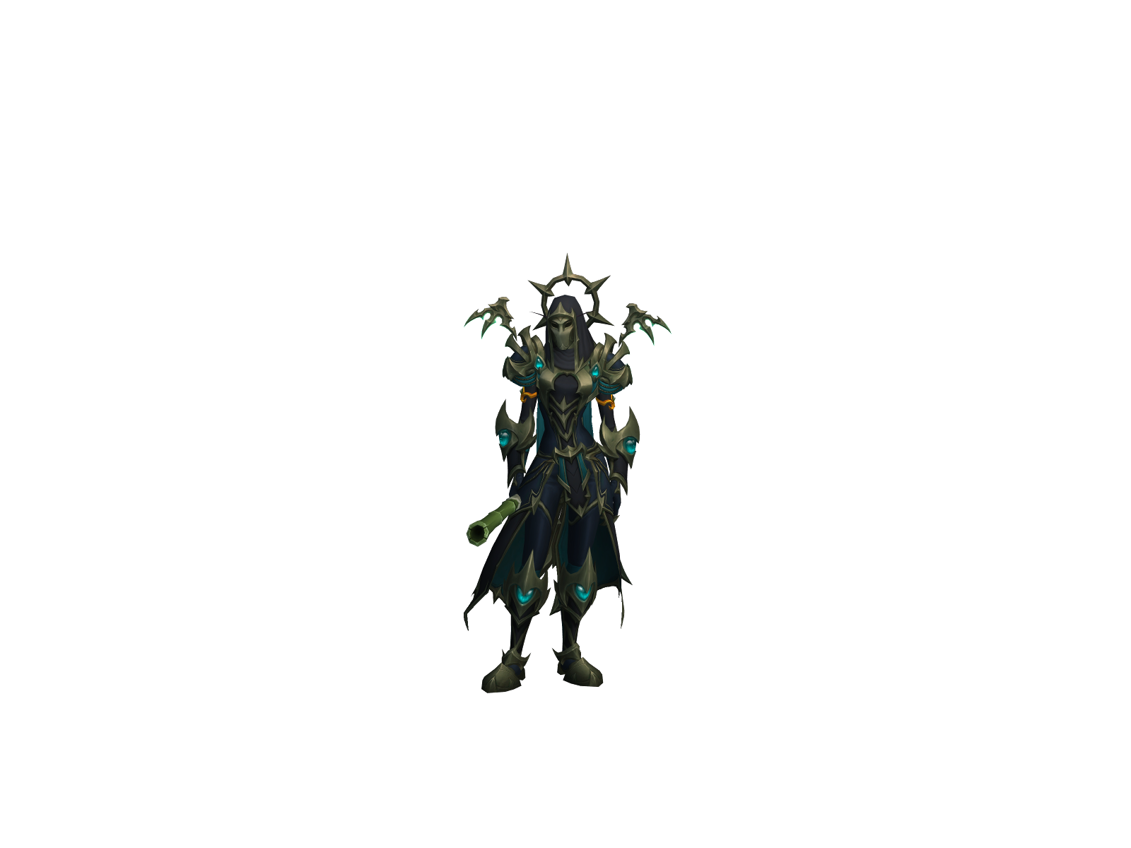 Sorona 3D character render