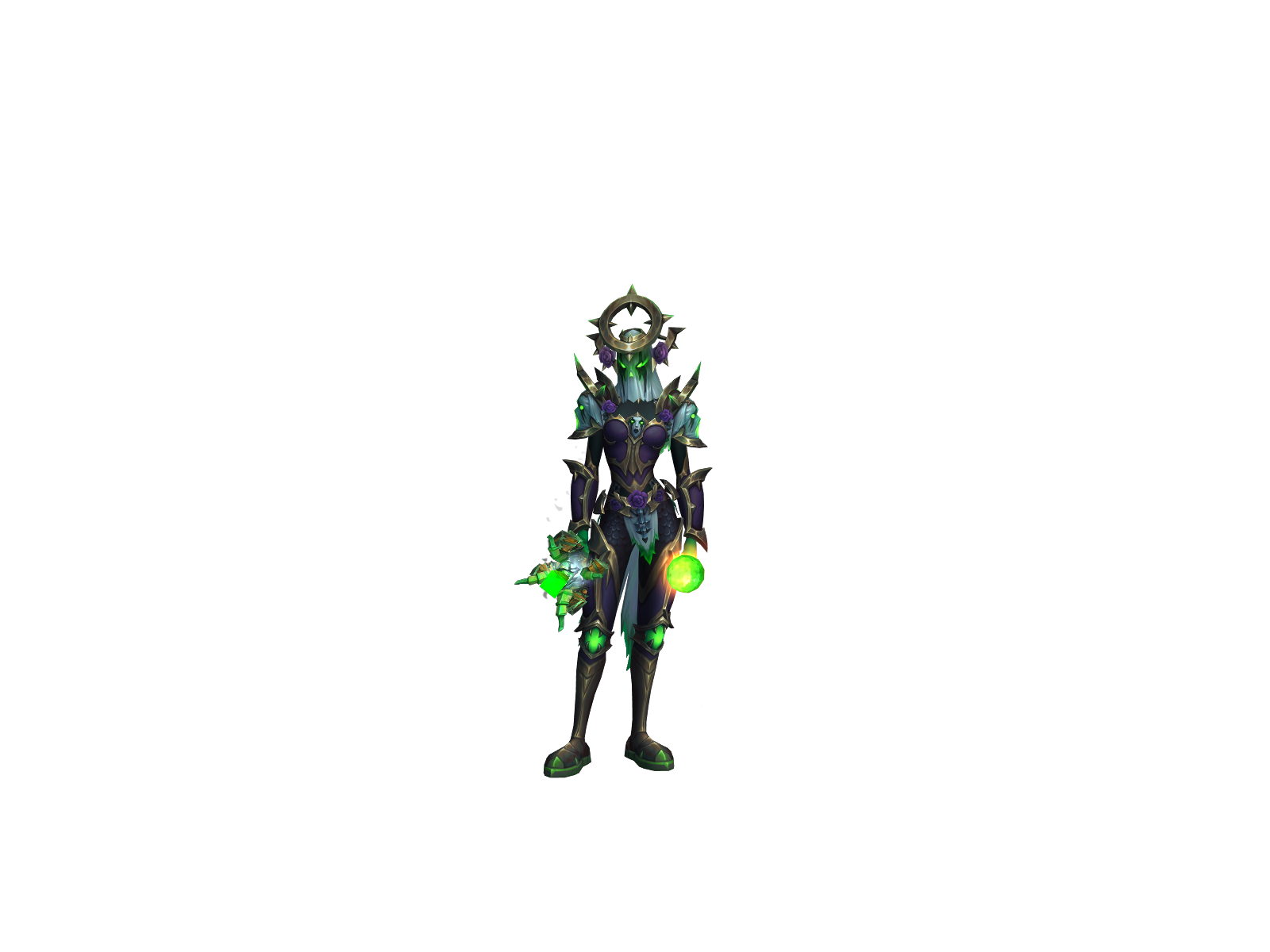 Ecnarol 3D character render