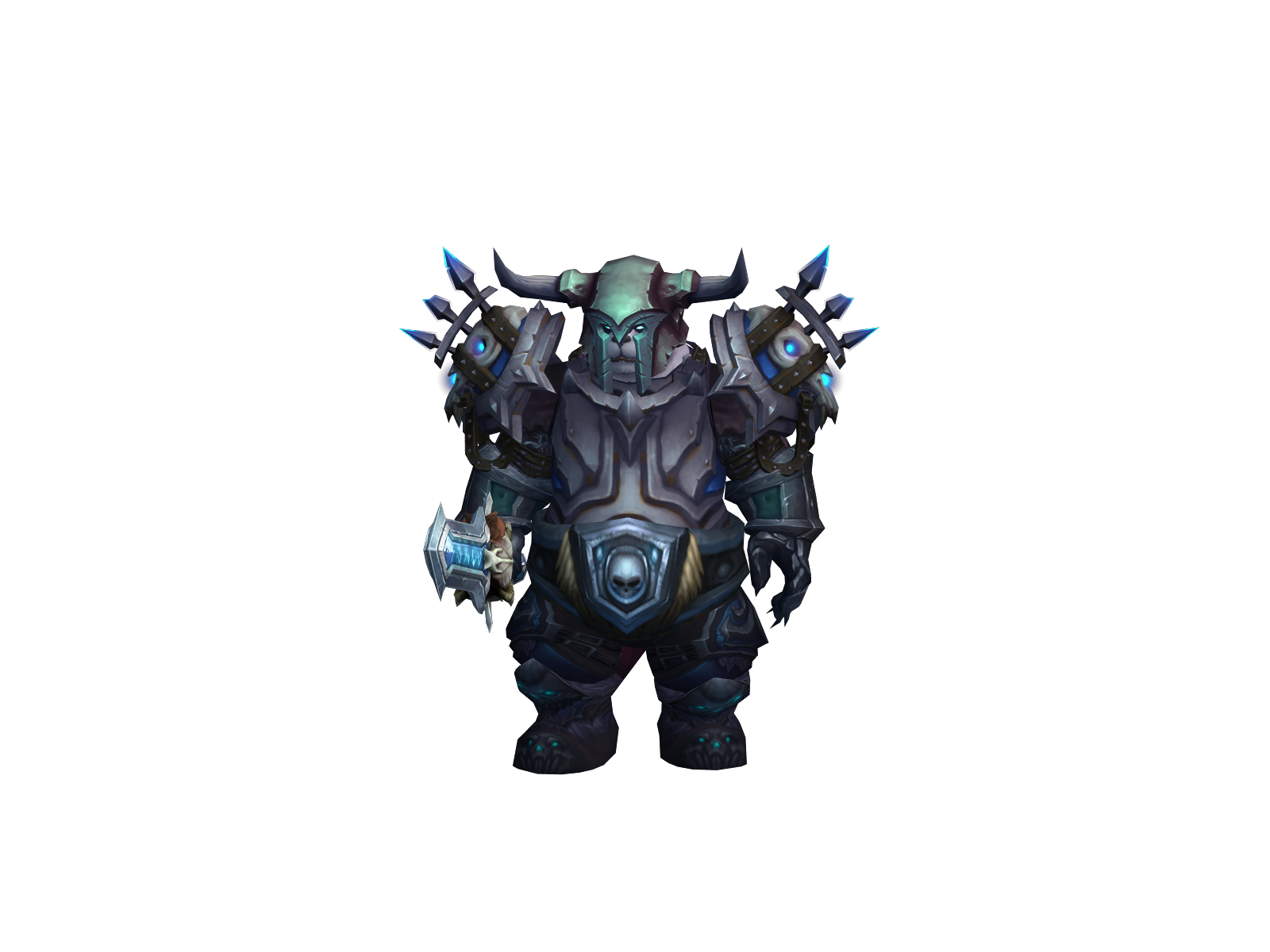 Pandapete 3D character render